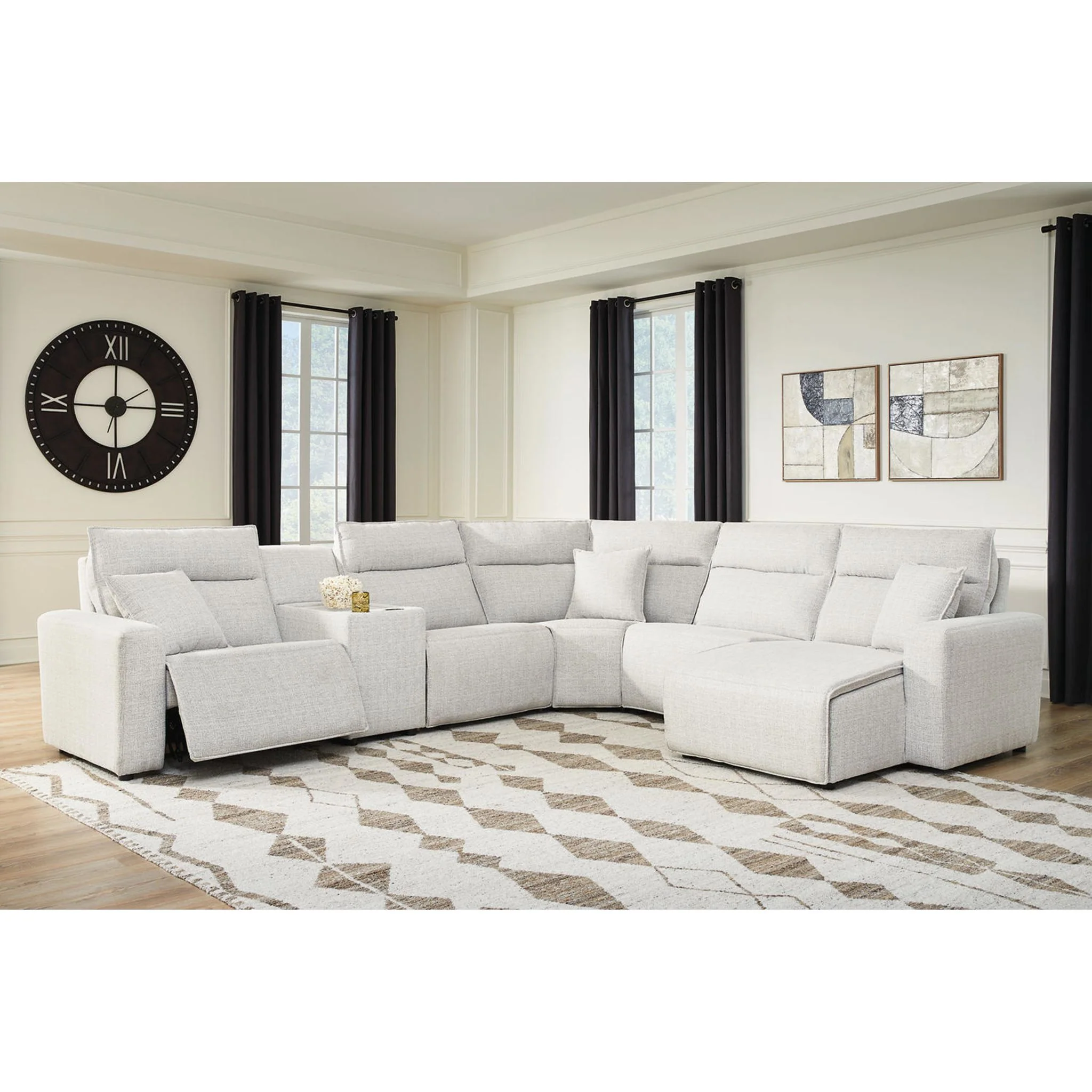 Modmax II 6 Piece Modular Power Reclining Sectional with Chaise - Image 22