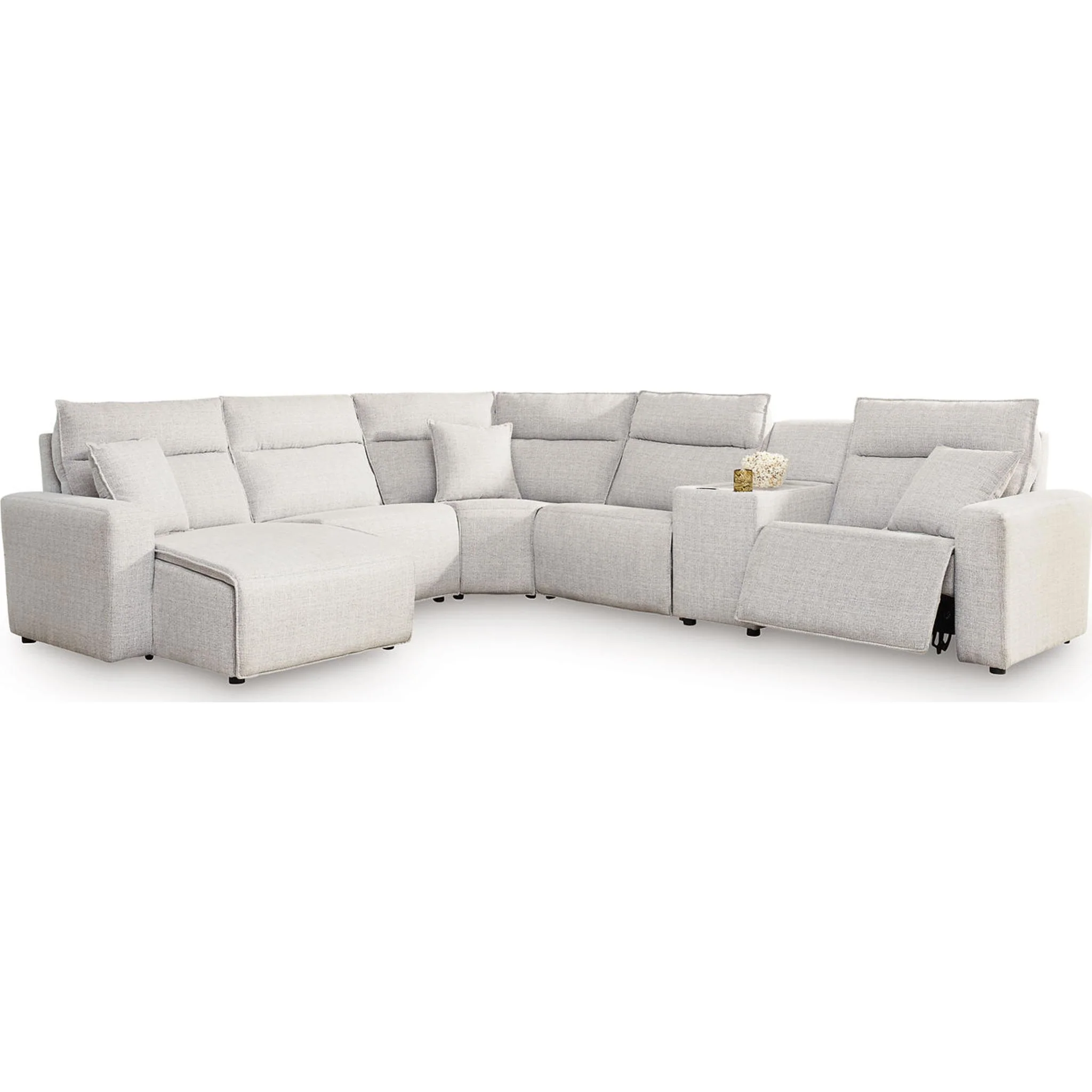 Modmax II 6 Piece Modular Power Reclining Sectional with Chaise - Image 28