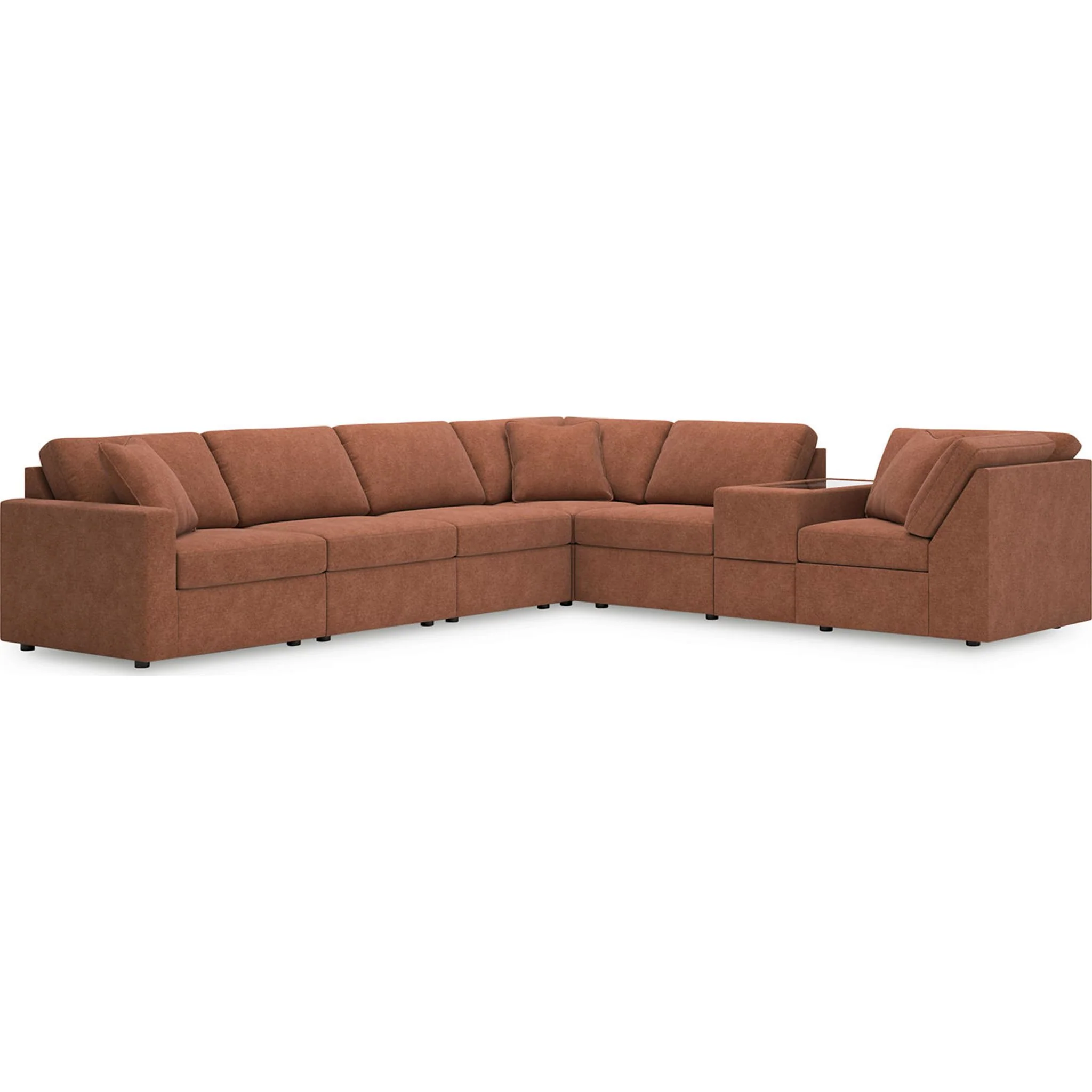 Modmax 7 Piece Modular Sectional with Storage Console - Image 11