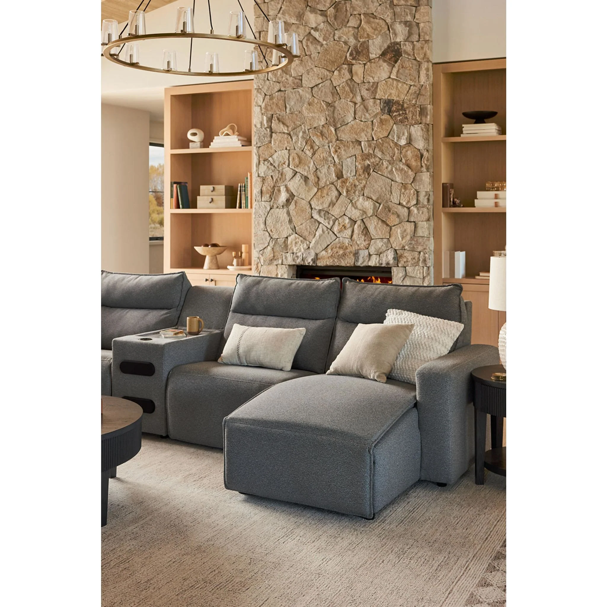 Modmax II 7 Piece Modular Power Reclining Sectional with Chaise - Image 12