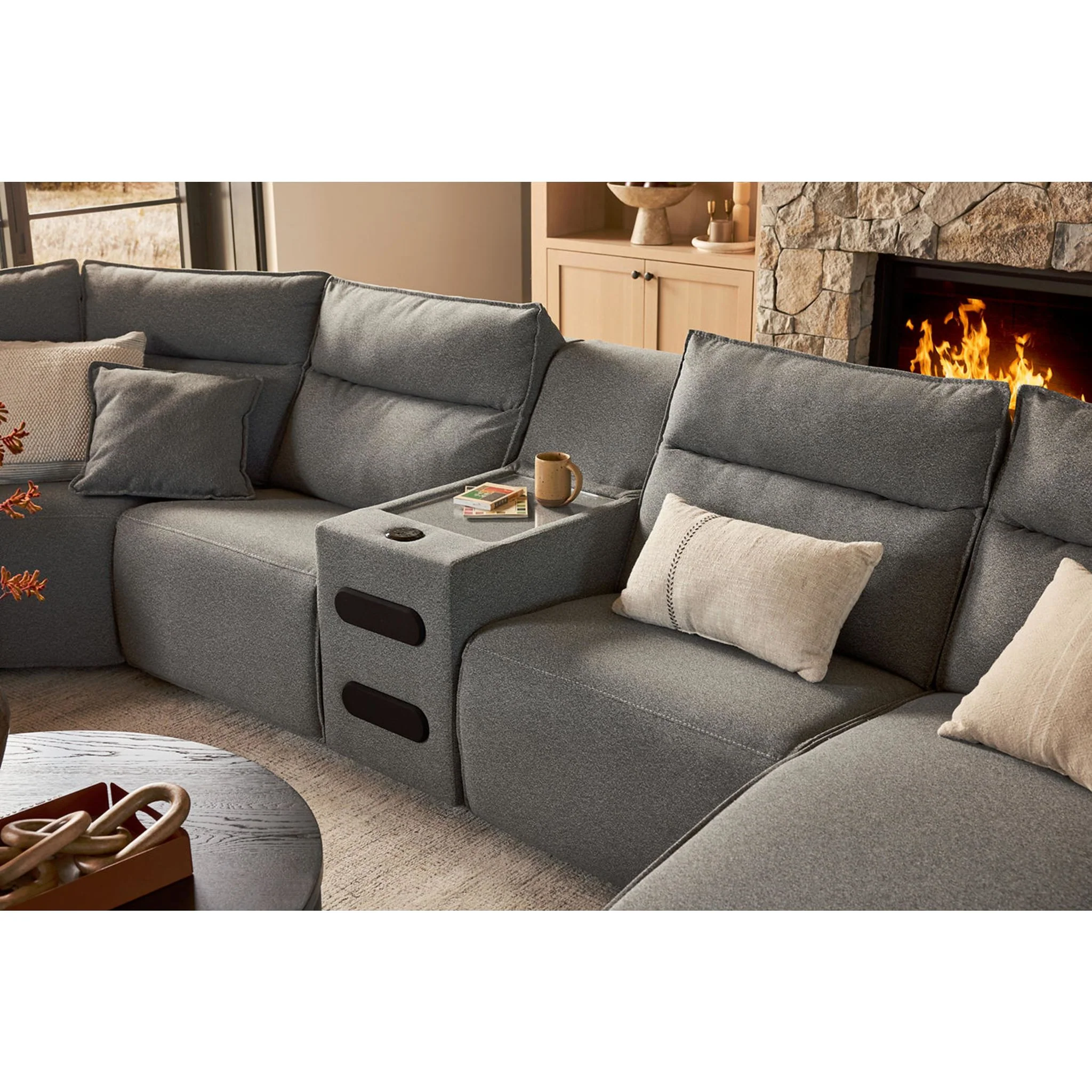 Modmax II 7 Piece Modular Power Reclining Sectional with Chaise - Image 13