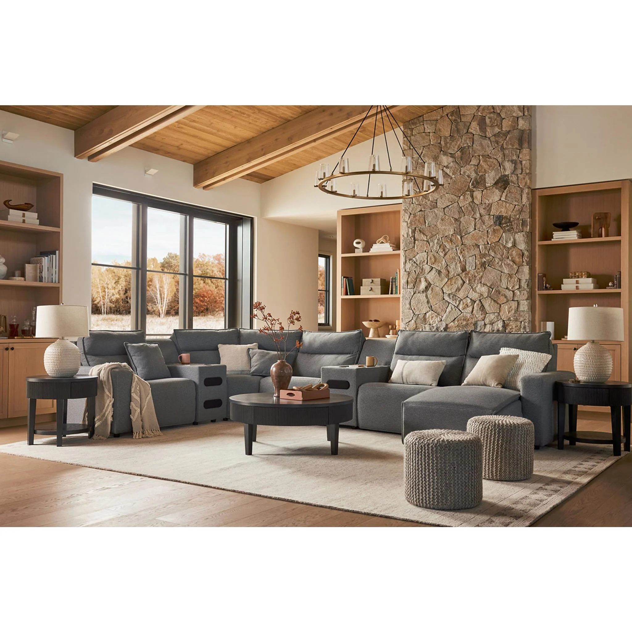 Modmax II 7 Piece Modular Power Reclining Sectional with Chaise - Image 16