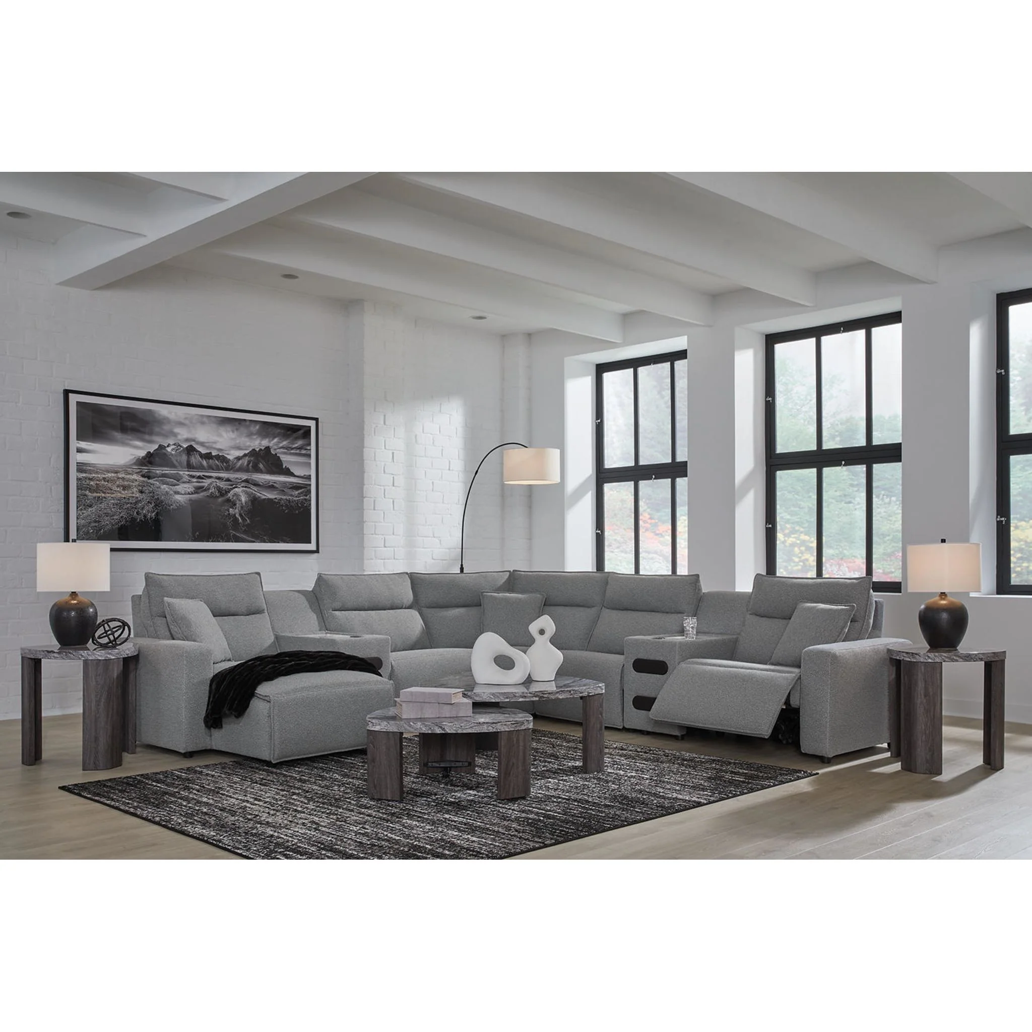 Modmax II 7 Piece Modular Power Reclining Sectional with Chaise - Image 21