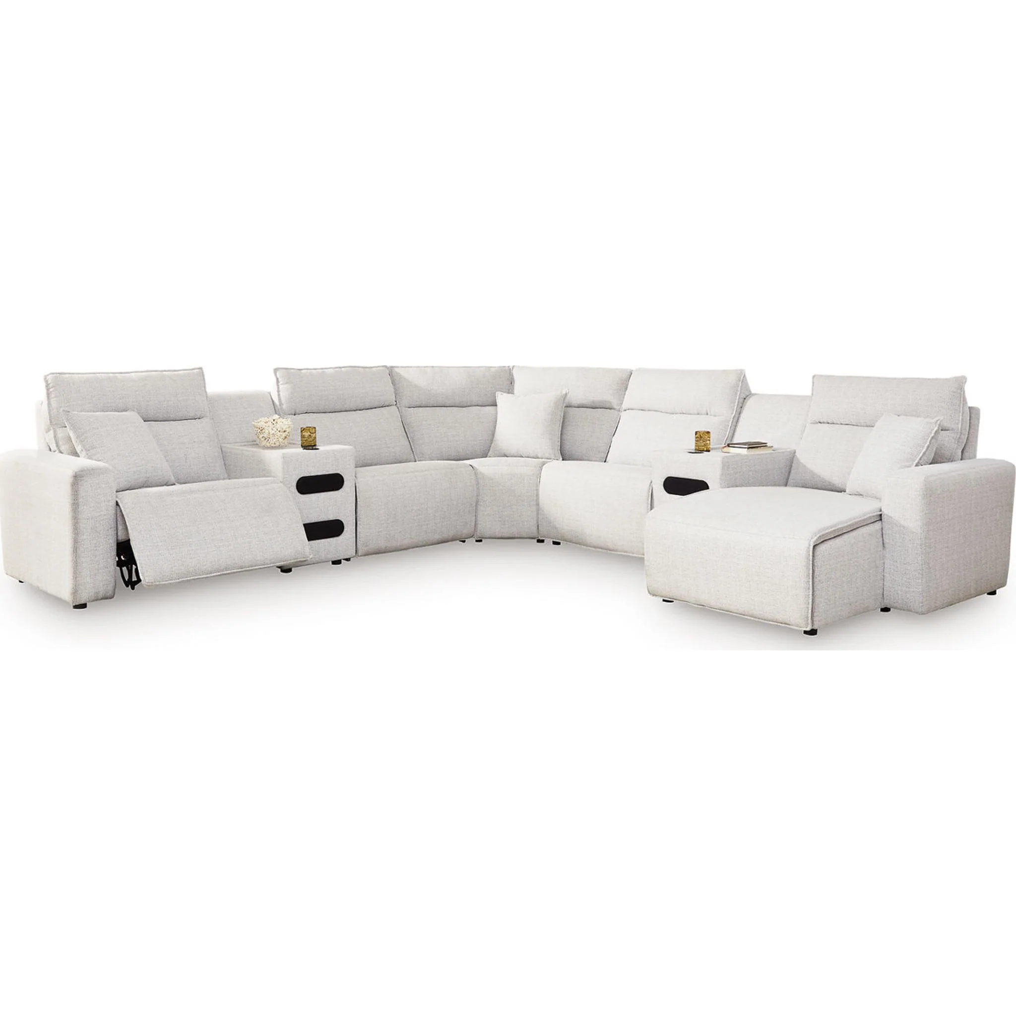 Modmax II 7 Piece Modular Power Reclining Sectional with Chaise - Image 28