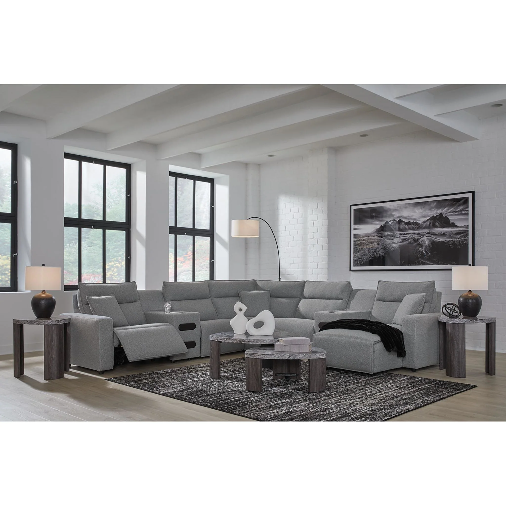 Modmax II 7 Piece Modular Power Reclining Sectional with Chaise - Image 3