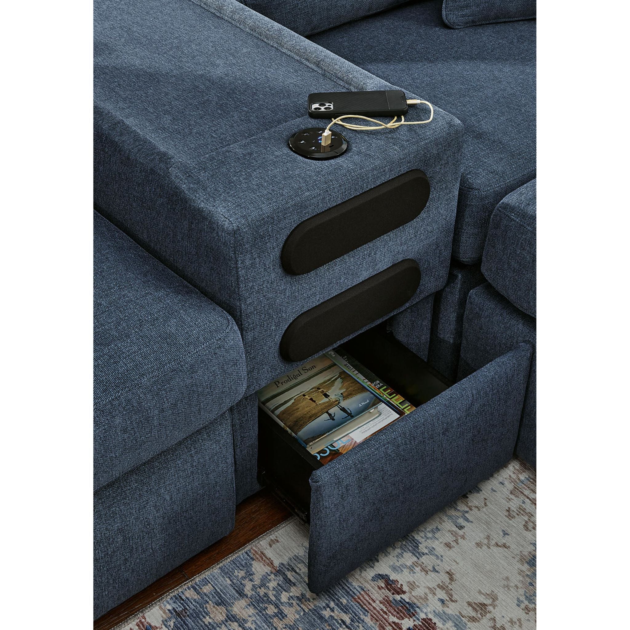Modmax 7 Piece Sectional with Audio System - Image 7
