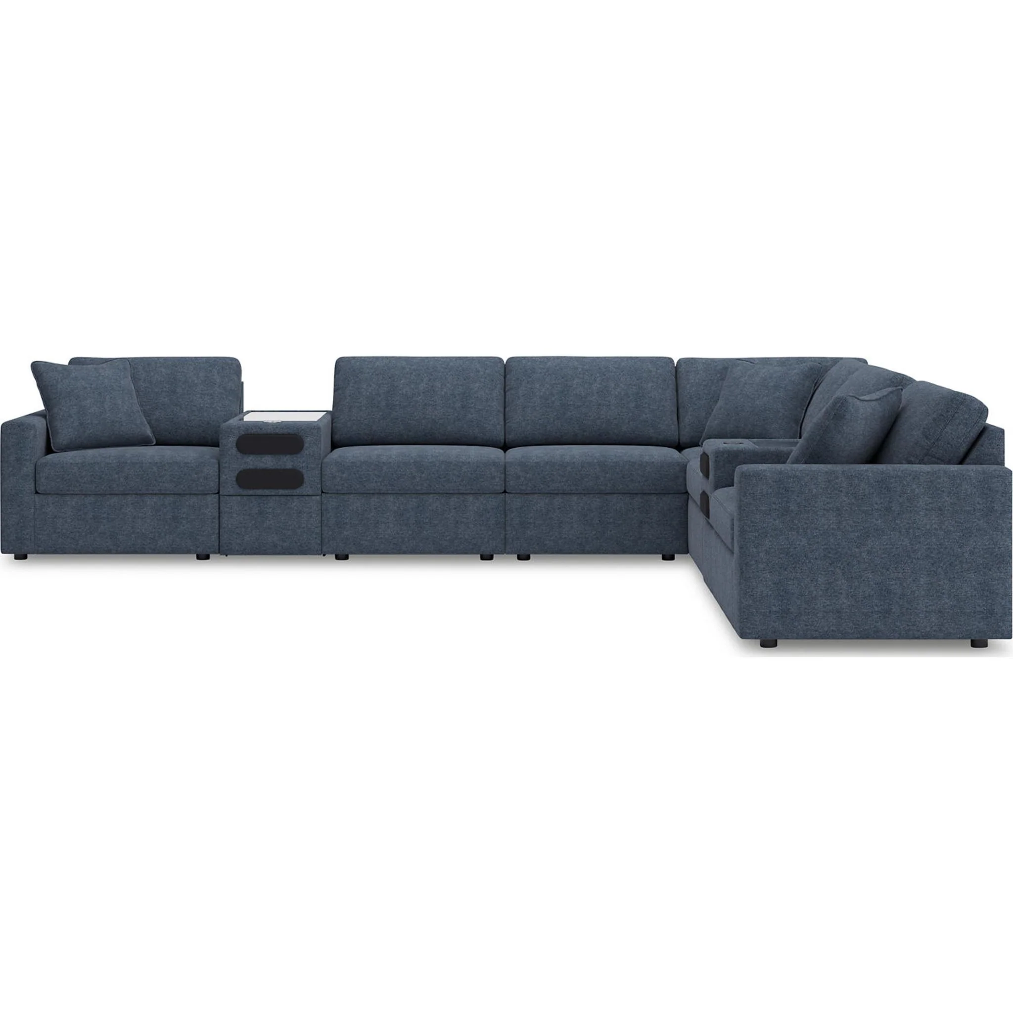 Modmax 8 Piece Modular Sectional with Audio Consoles - Image 22