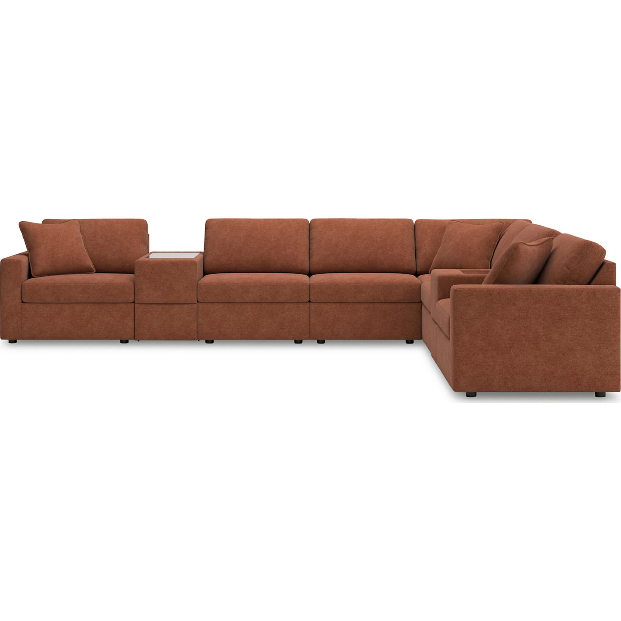 Modmax 8 Piece Modular Sectional with Storage Consoles - Image 11