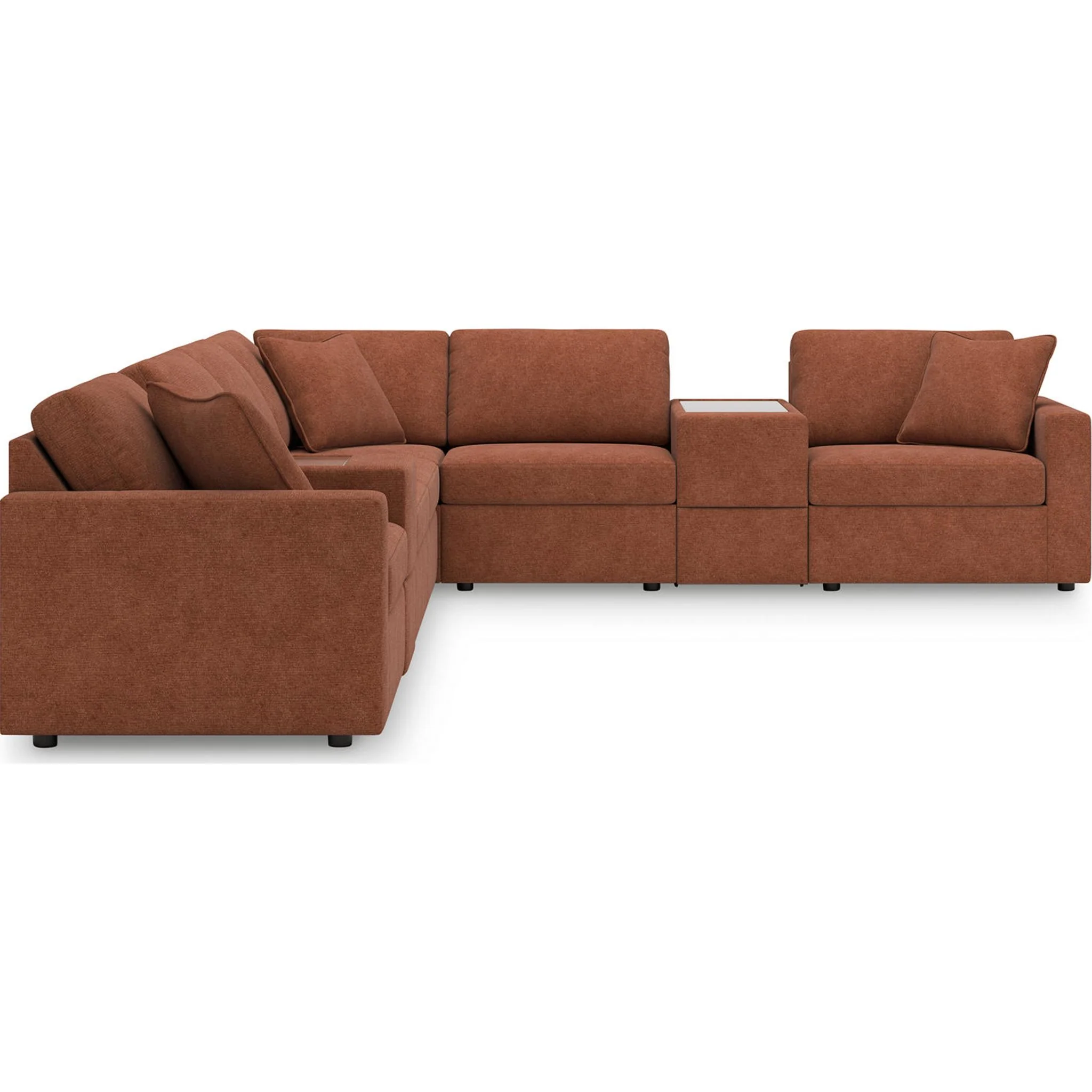 Modmax 8 Piece Modular Sectional with Storage Consoles - Image 12