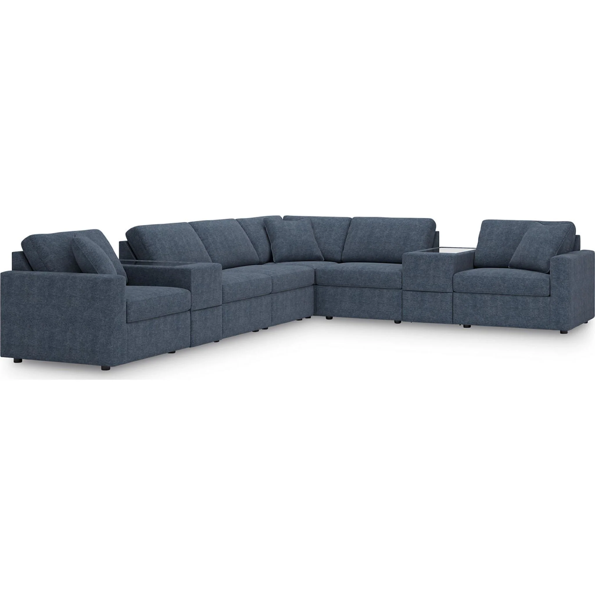 Modmax 8 Piece Modular Sectional with Storage Consoles - Image 26