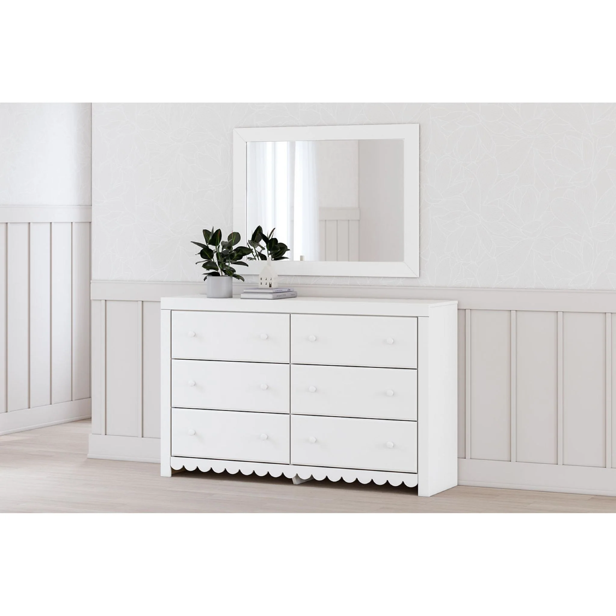 Mollviney 5 Piece Twin Panel Bedroom - Image 19
