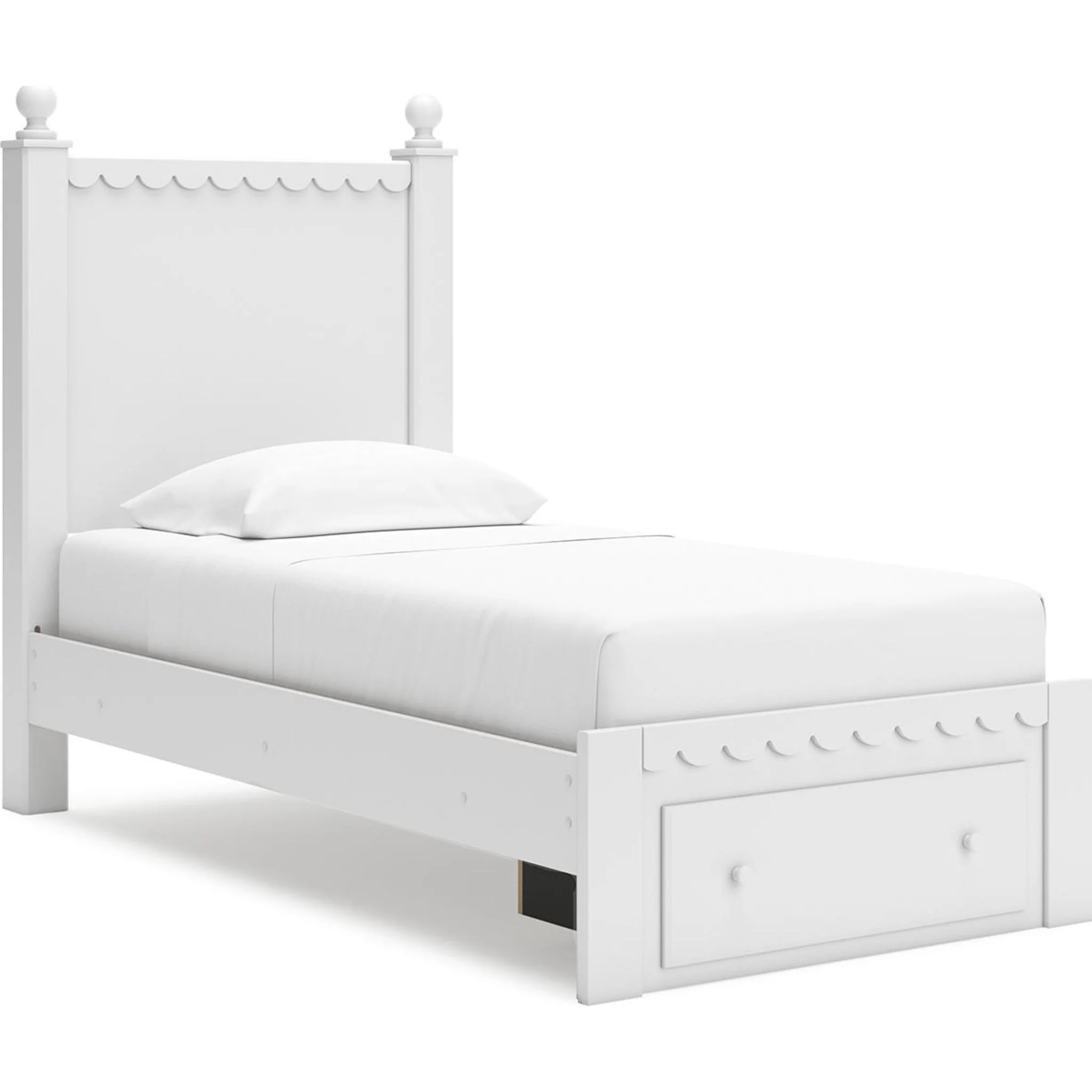 Mollviney 5 Piece Twin Storage Bedroom - Image 11