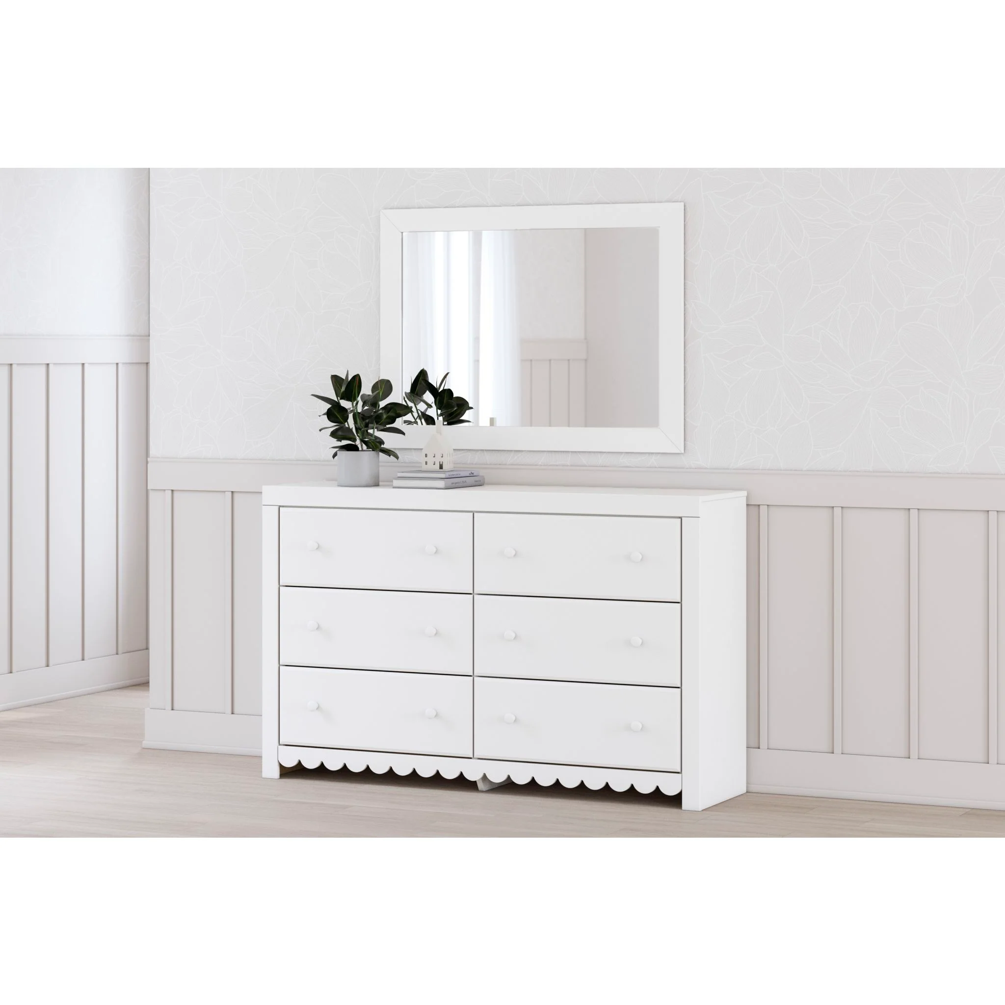 Mollviney Dresser and Mirror - Image 2