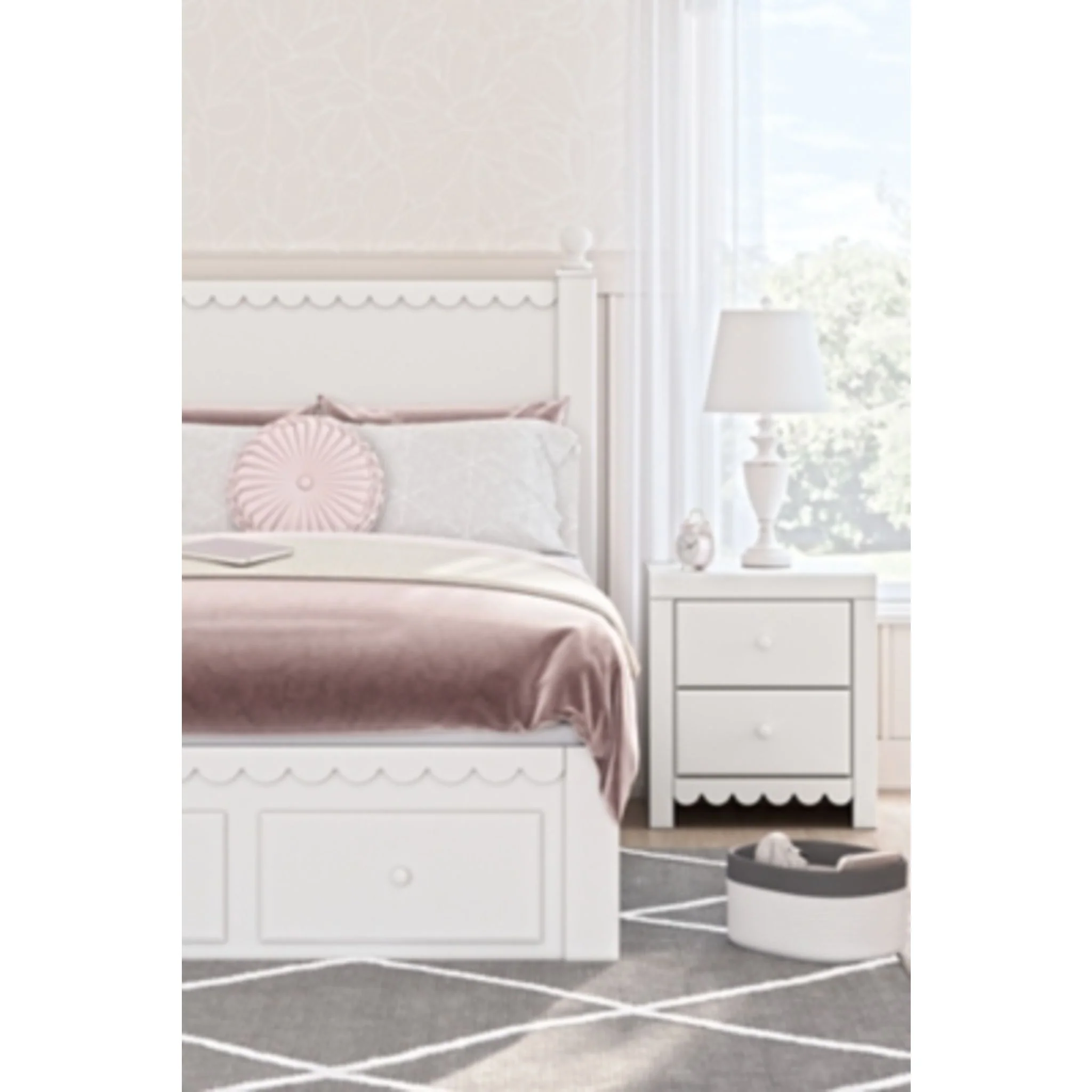 Mollviney Full Storage Bed - Image 3
