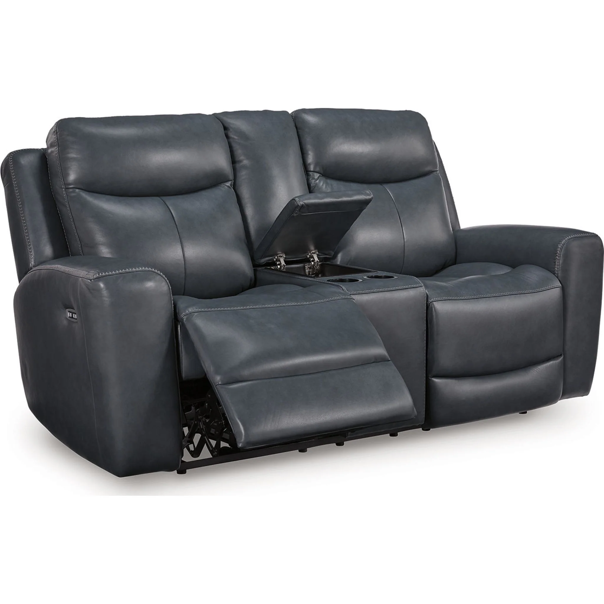 Momentum Moves Power Reclining Loveseat with Console - Image 4
