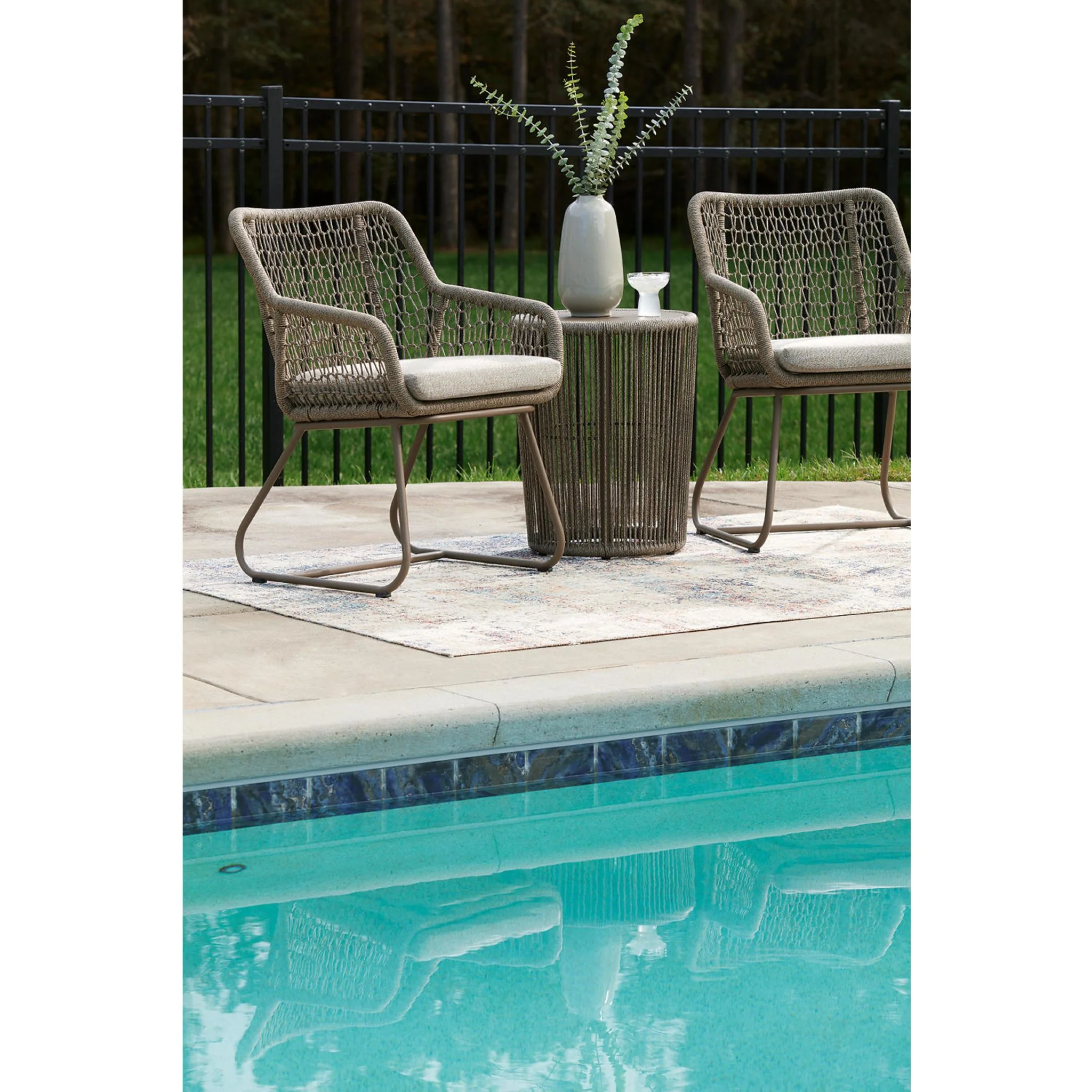 Monarch Heights 3 Piece Outdoor Chat Set - Image 9