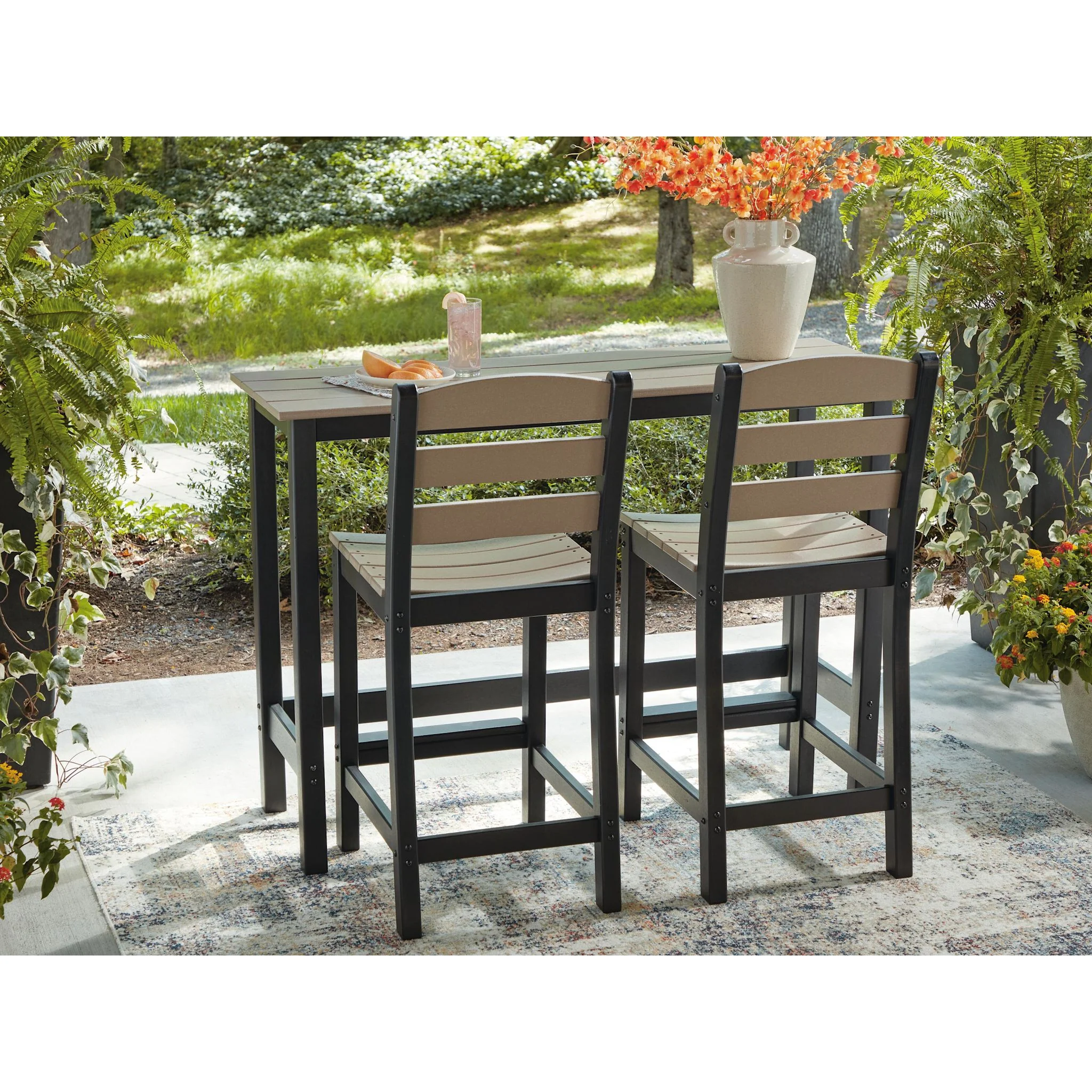 Moondance 3 Piece Outdoor Bar Set - Image 14