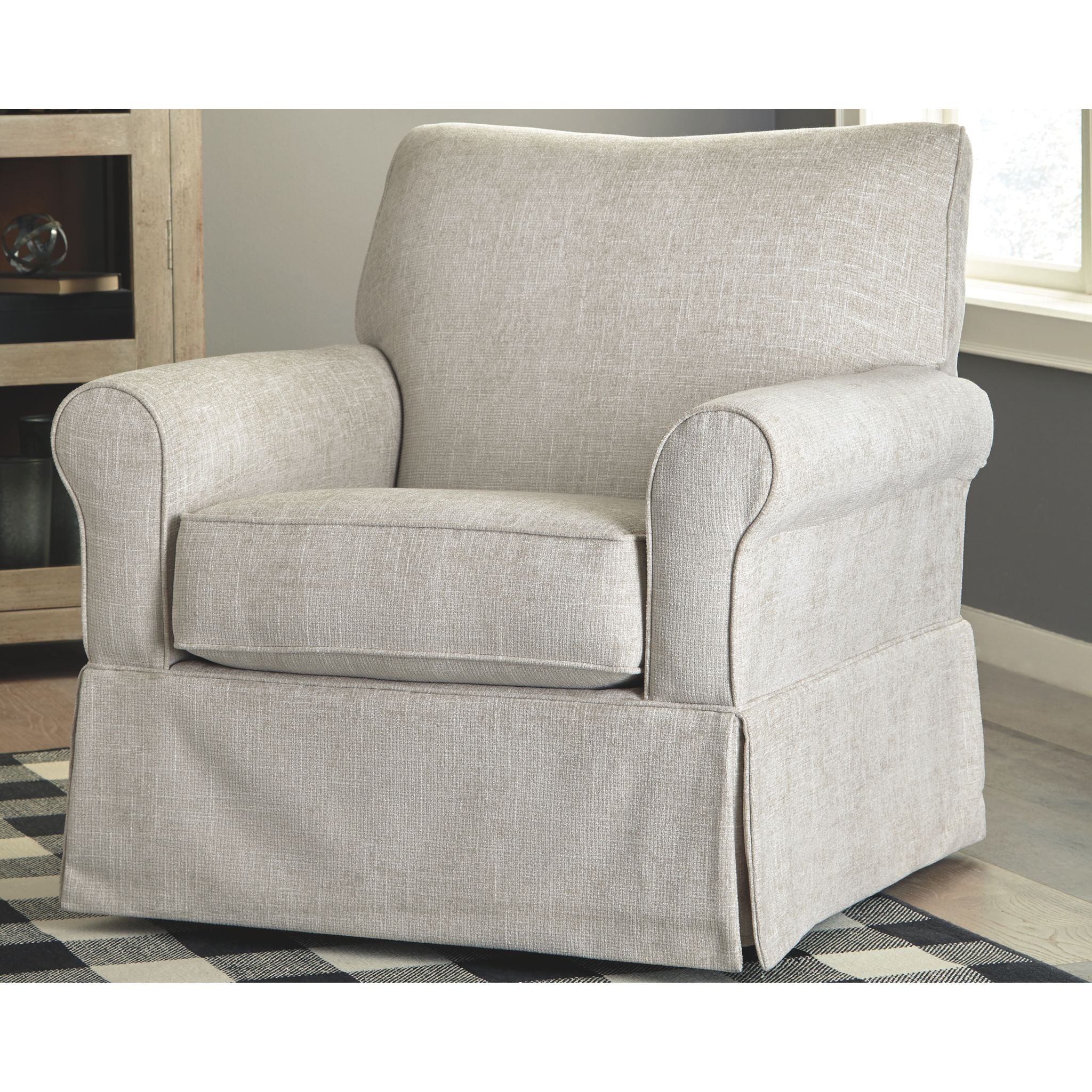 Searcy Swivel Glider Accent Chair - Image 3