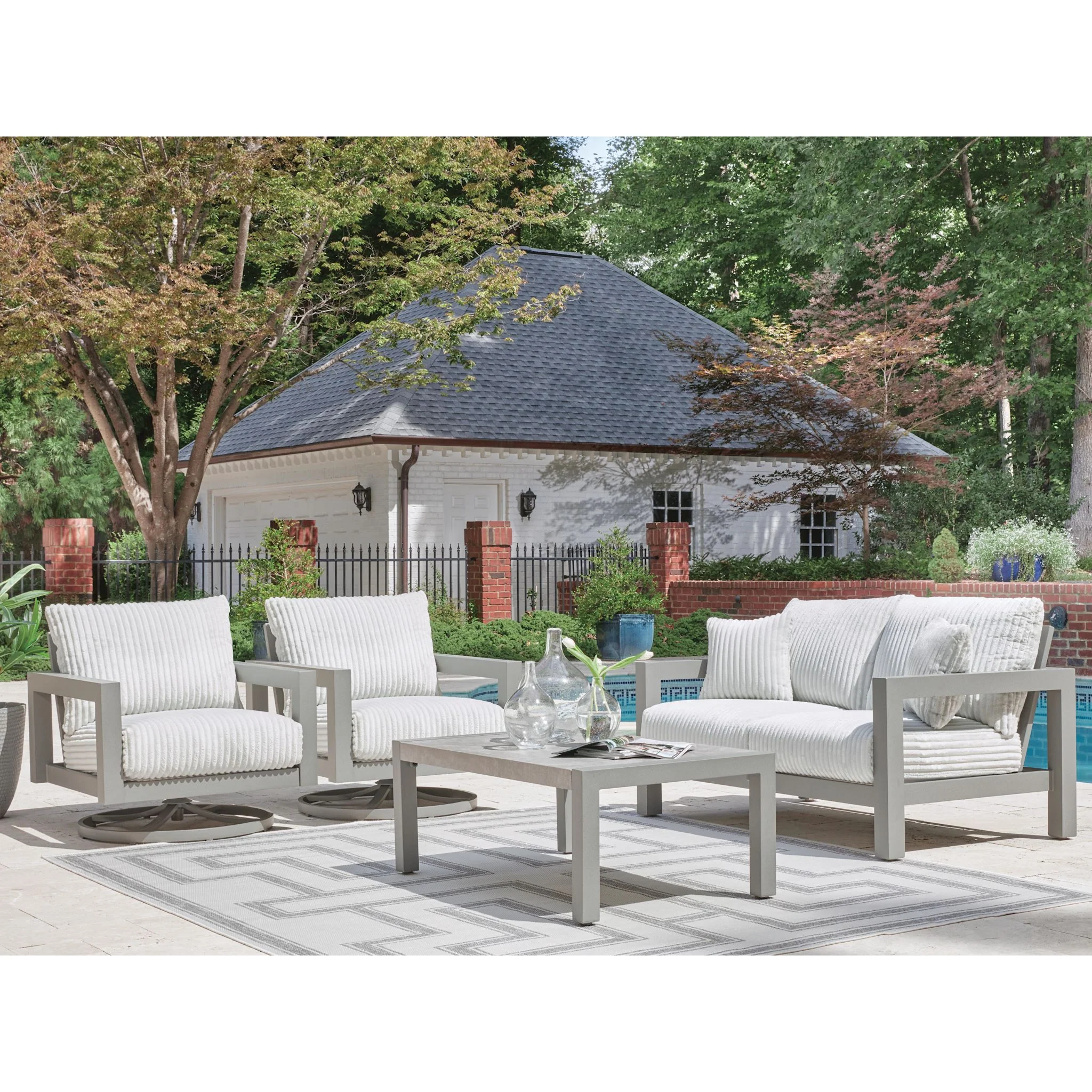 Moonlight View 3 Piece Outdoor Seating - Image 6