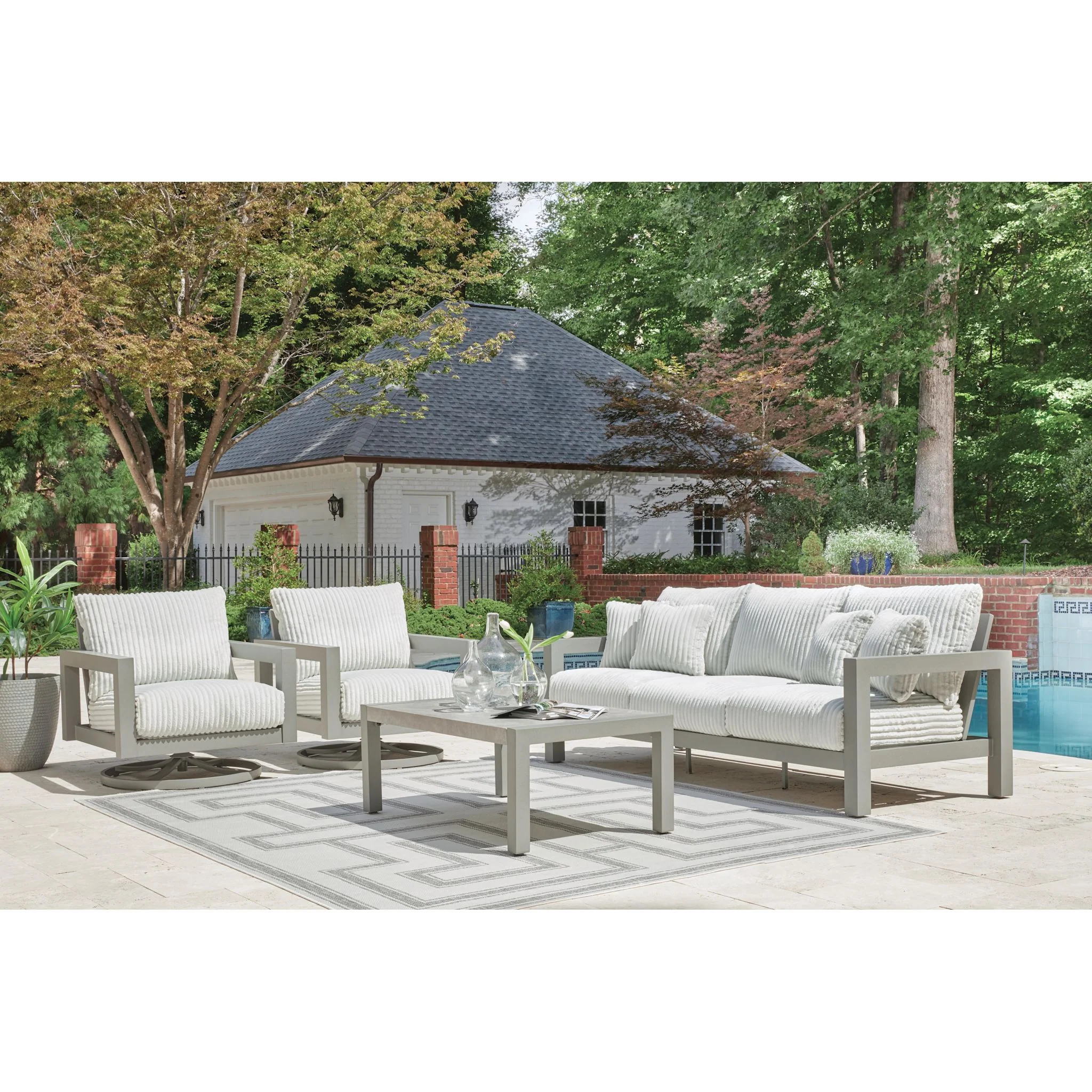 Moonlight View 3 Piece Outdoor Seating - Image 17