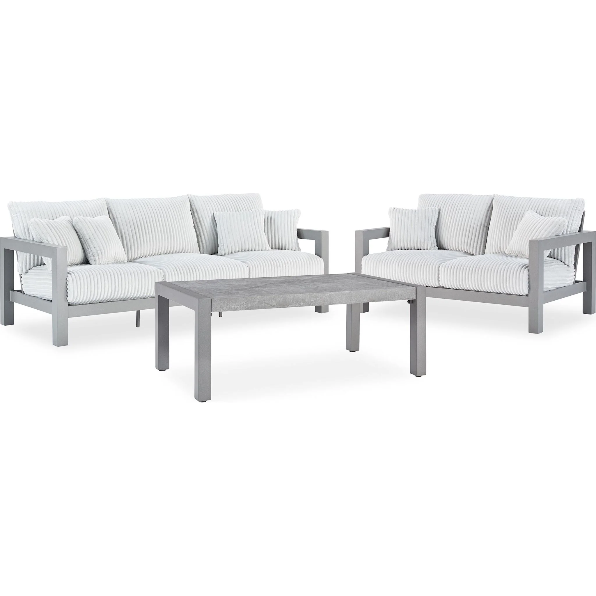 Moonlight View 3 Piece Outdoor Seating - Image 18