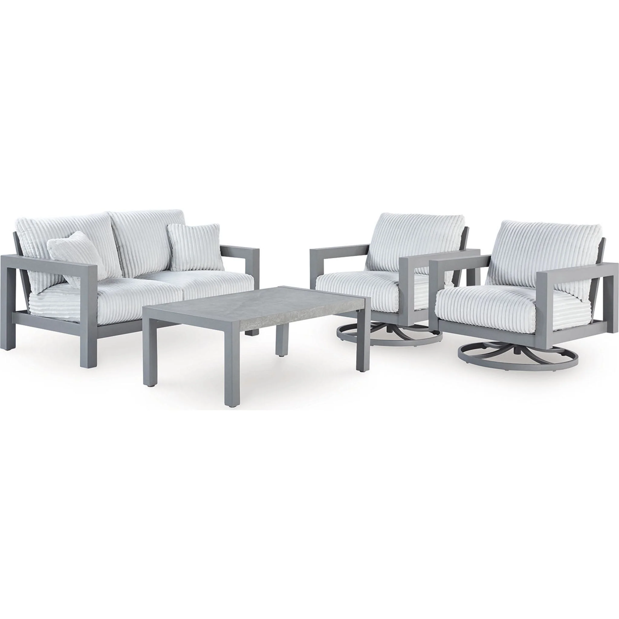 Moonlight View 4 Piece Outdoor Seating - Image 4