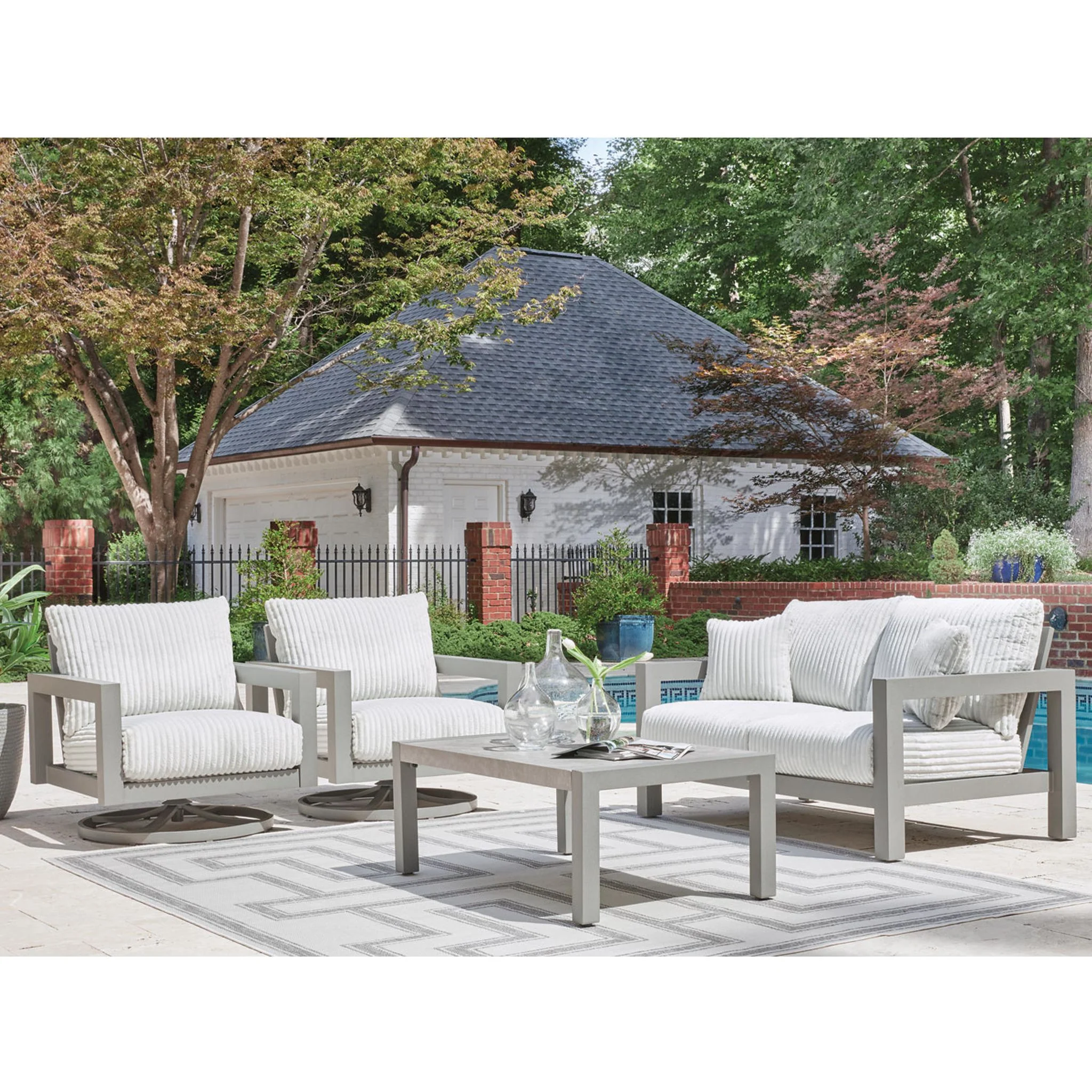 Moonlight View 4 Piece Outdoor Seating - Image 5