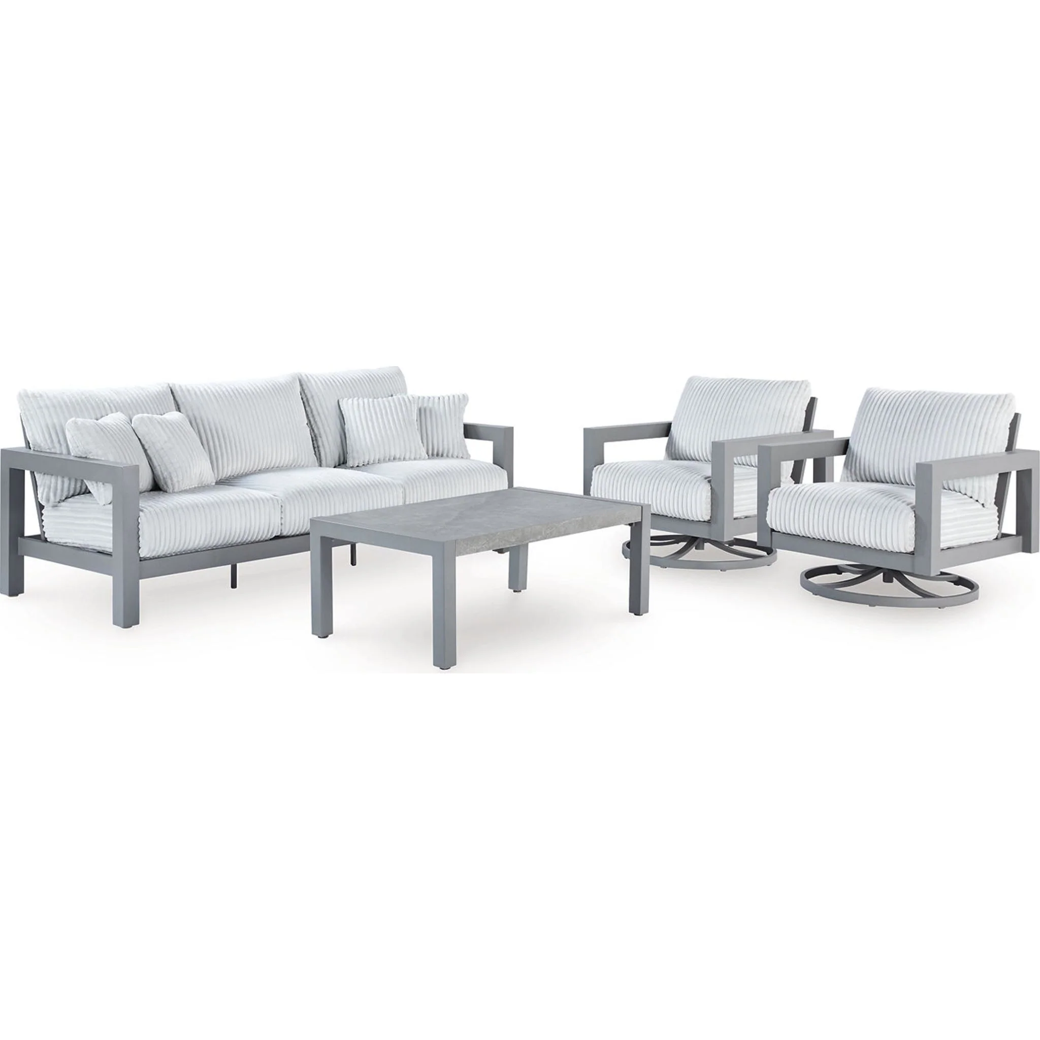 Moonlight View 4 Piece Outdoor Seating - Image 4