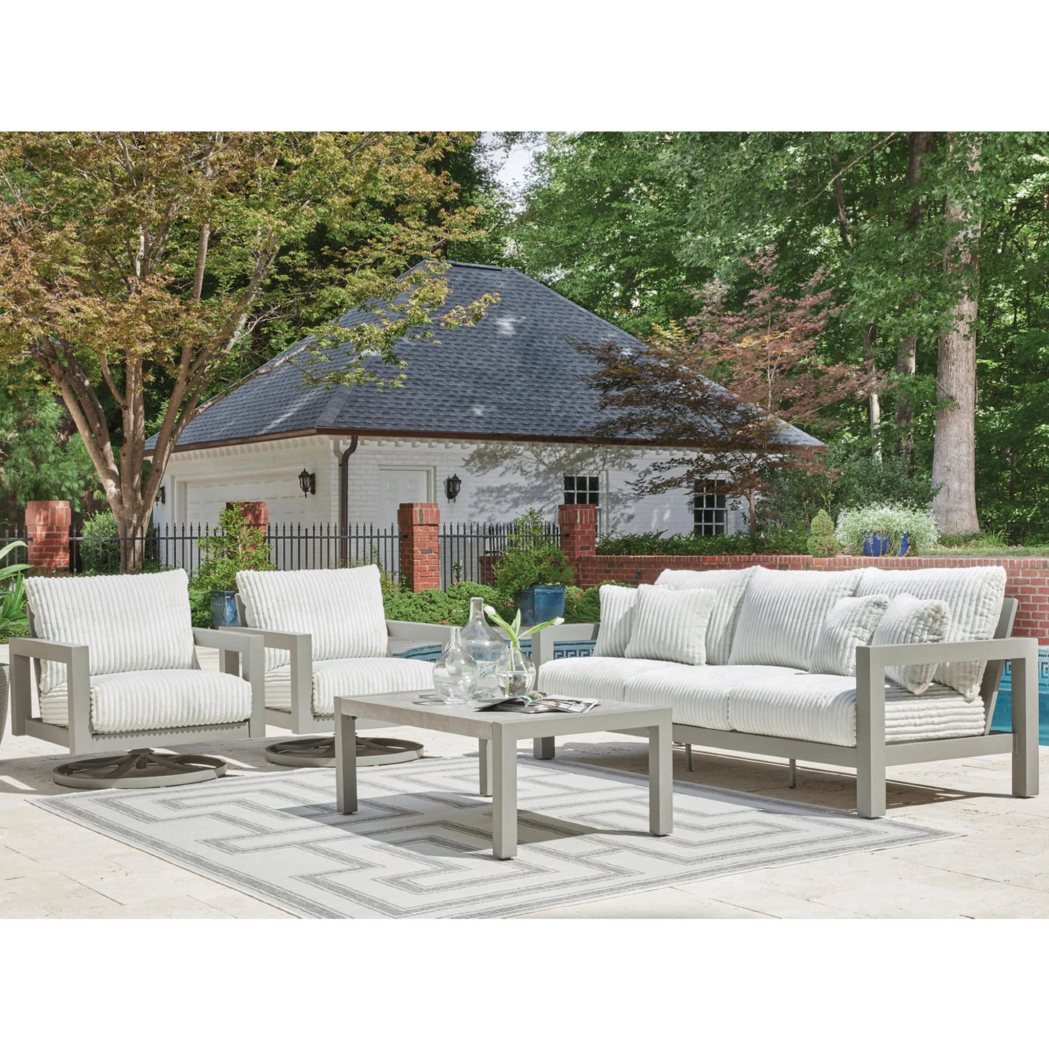 Moonlight View 4 Piece Outdoor Seating - Image 5