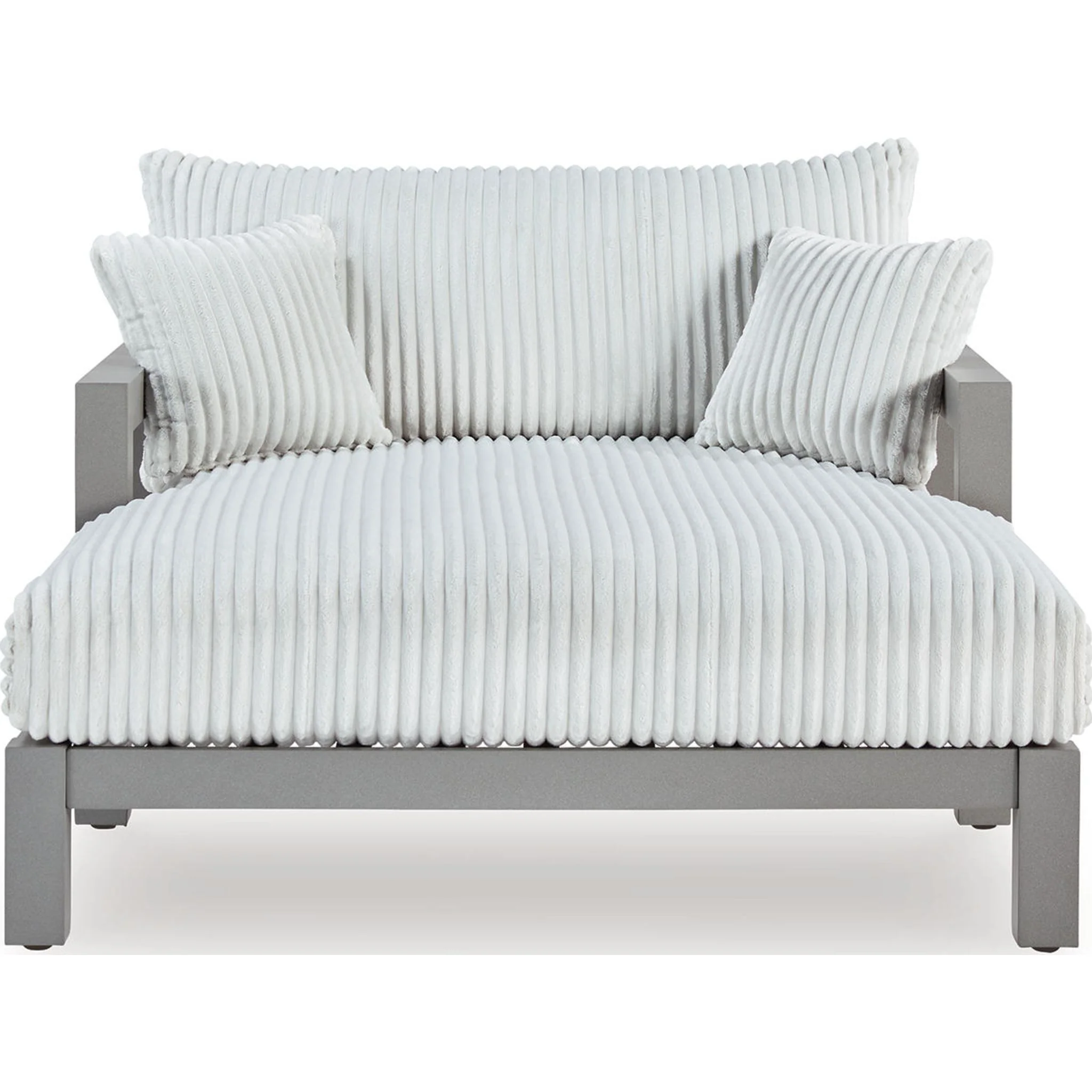 Moonlight View Outdoor Chaise Lounge with Cushion - Image 4