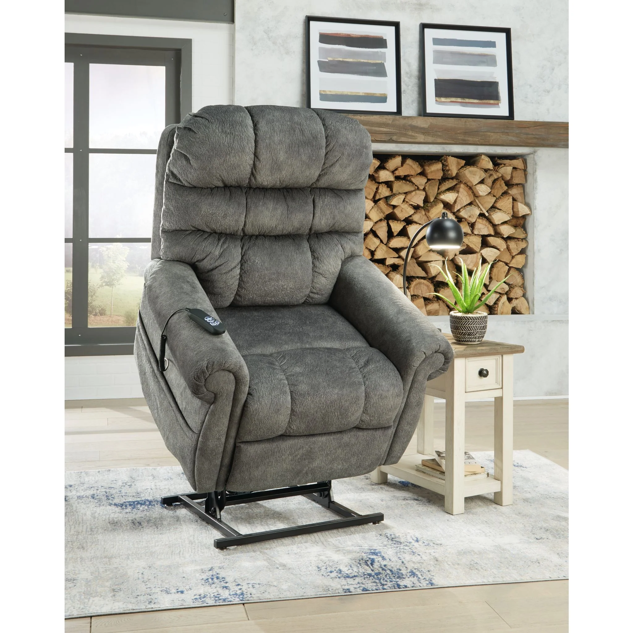 Mopton Power Lift Recliner - Image 10