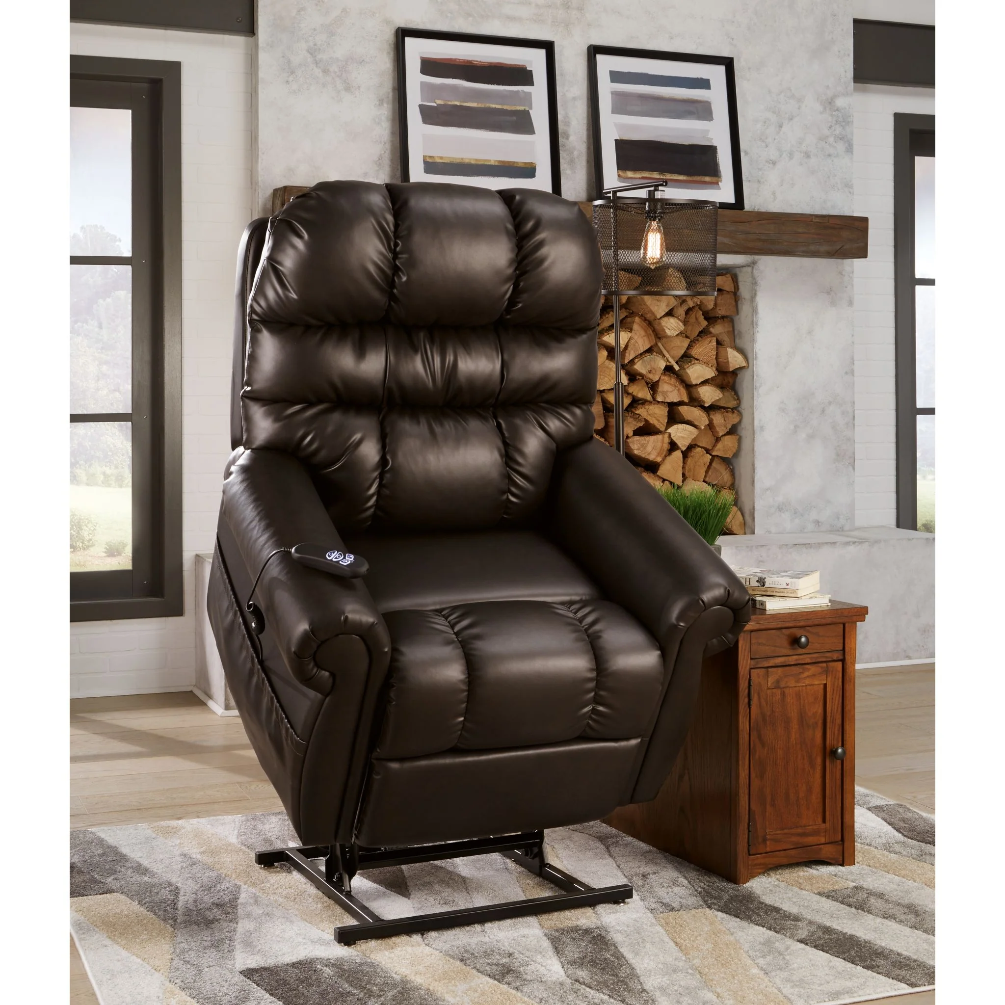 Mopton Power Lift Recliner - Image 10