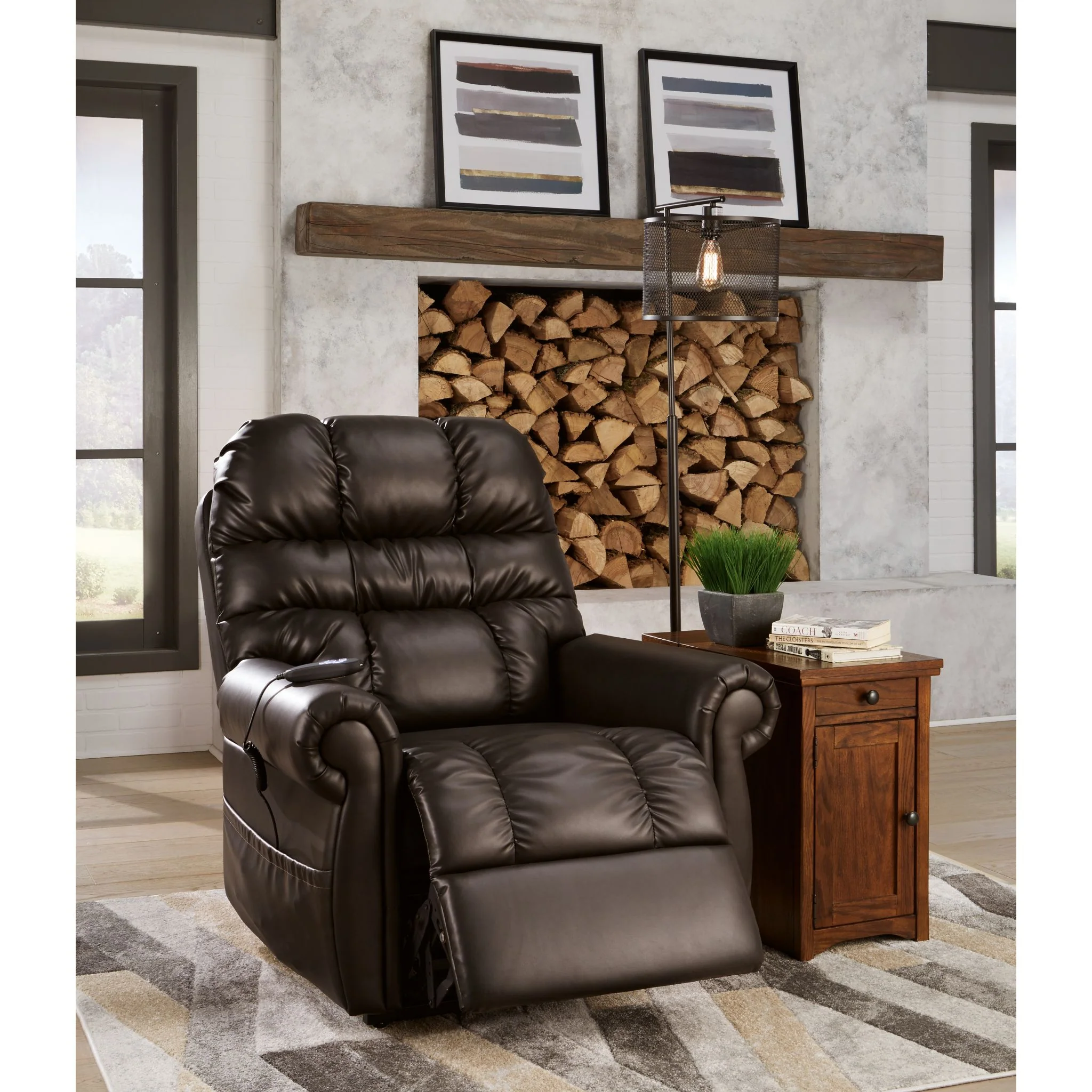 Mopton Power Lift Recliner - Image 9