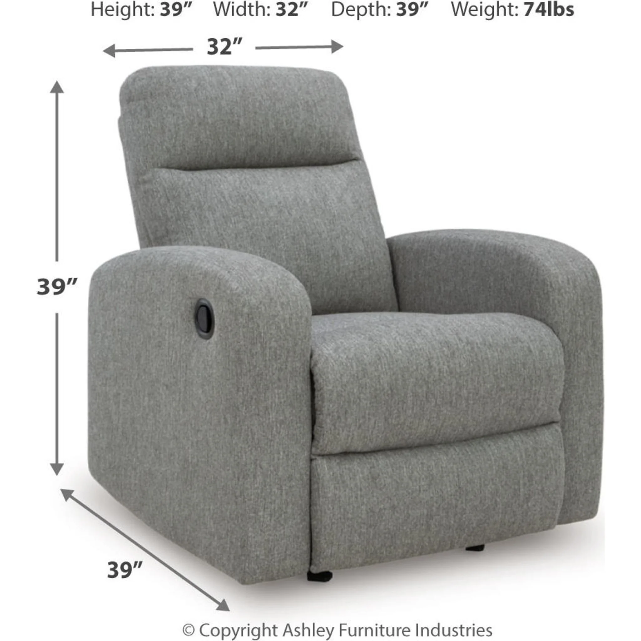 Moreau Place Recliner - Image 3