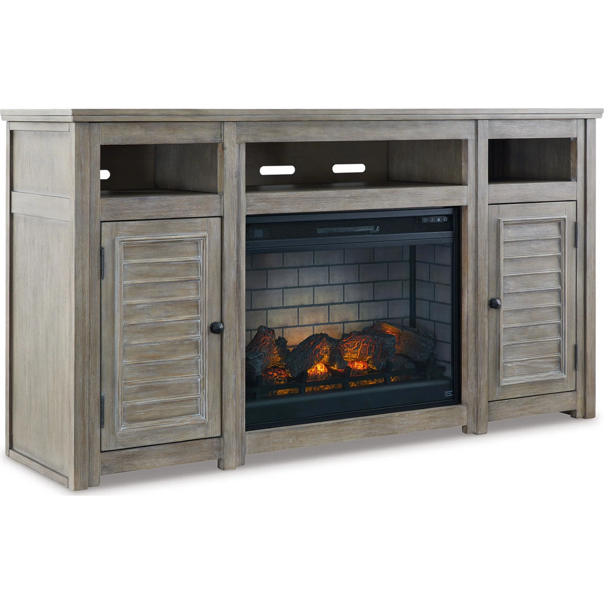 Moreshire TV Stand with Fireplace - Image 6