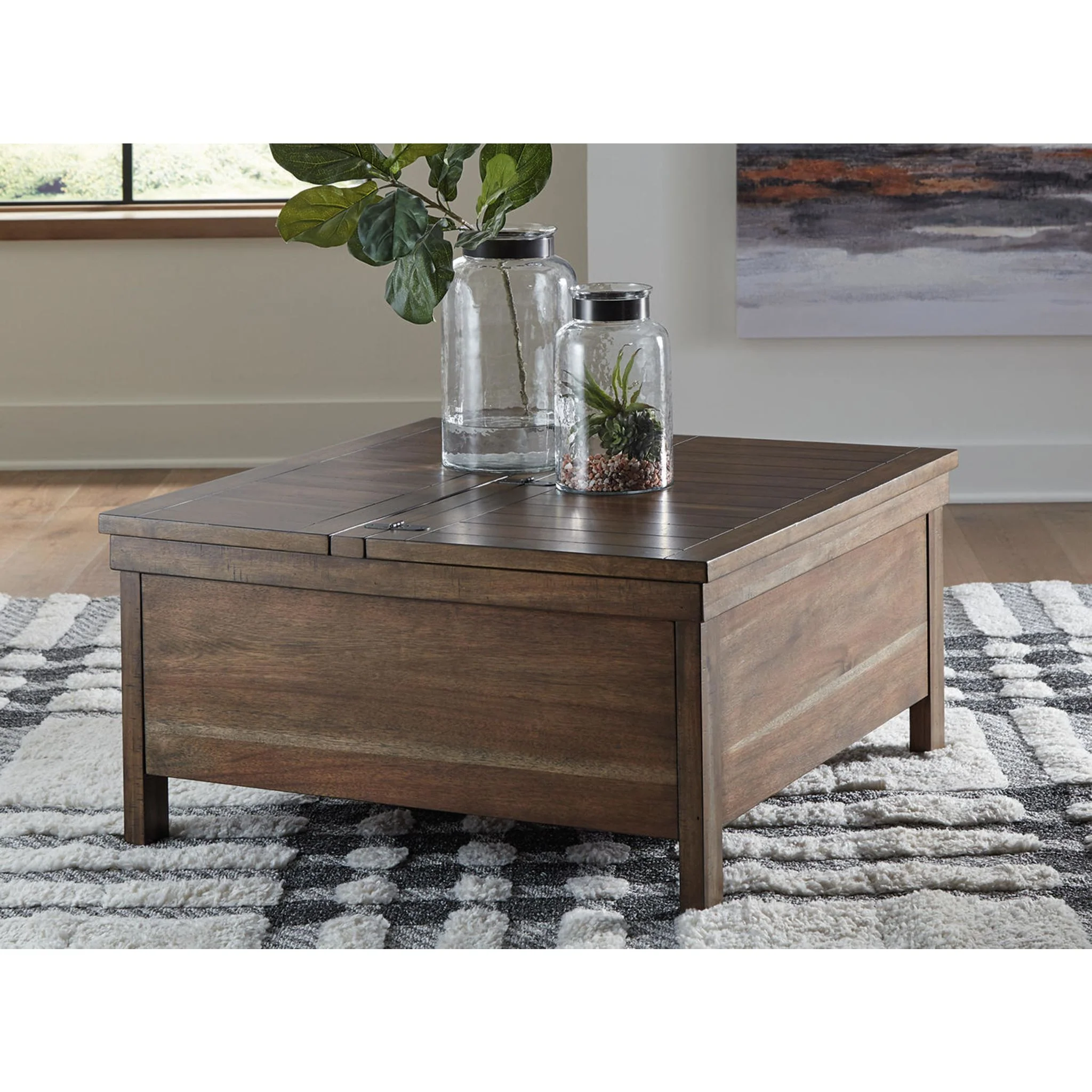 Moriville Coffee Table with Lift Top - Image 3