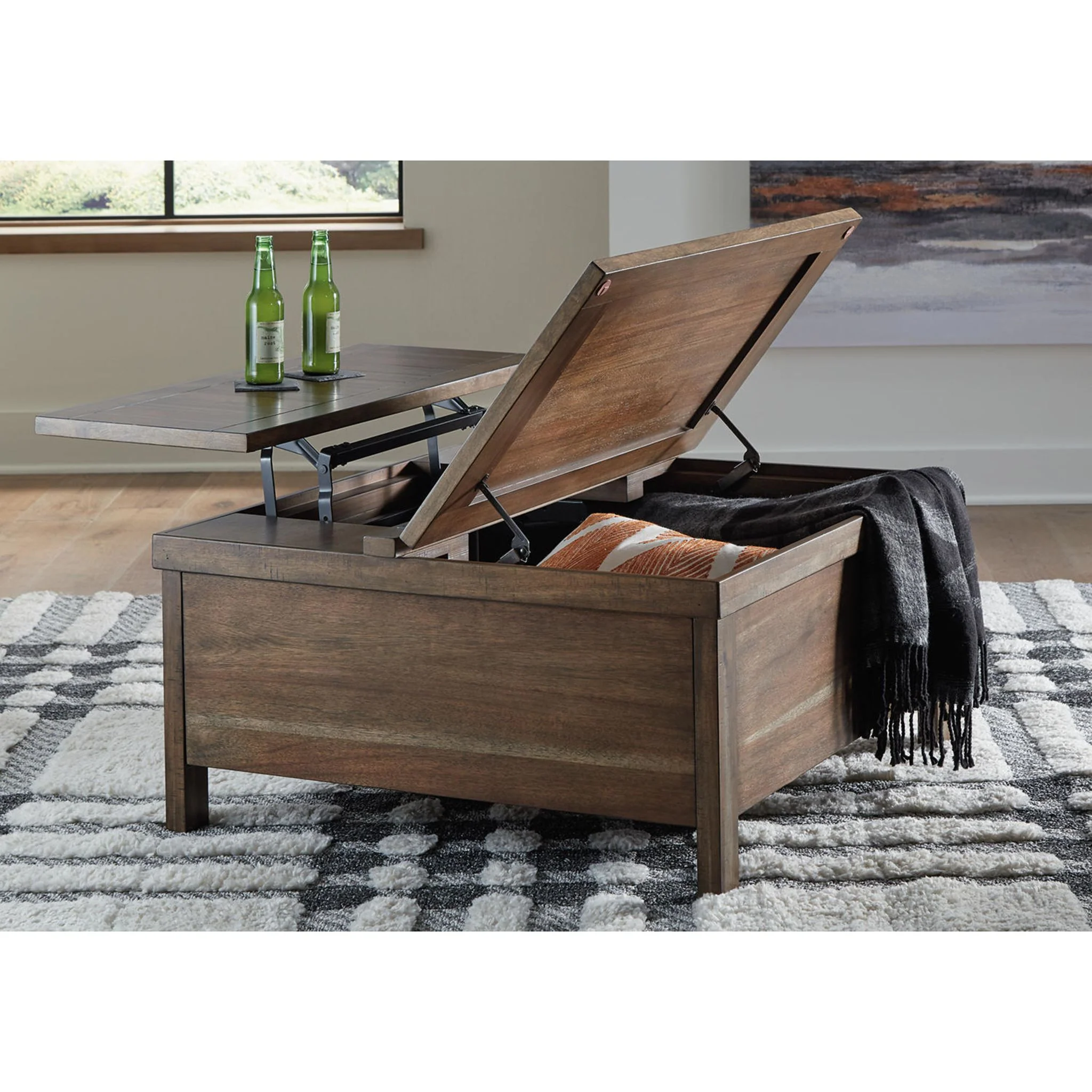 Moriville Coffee Table with Lift Top - Image 5