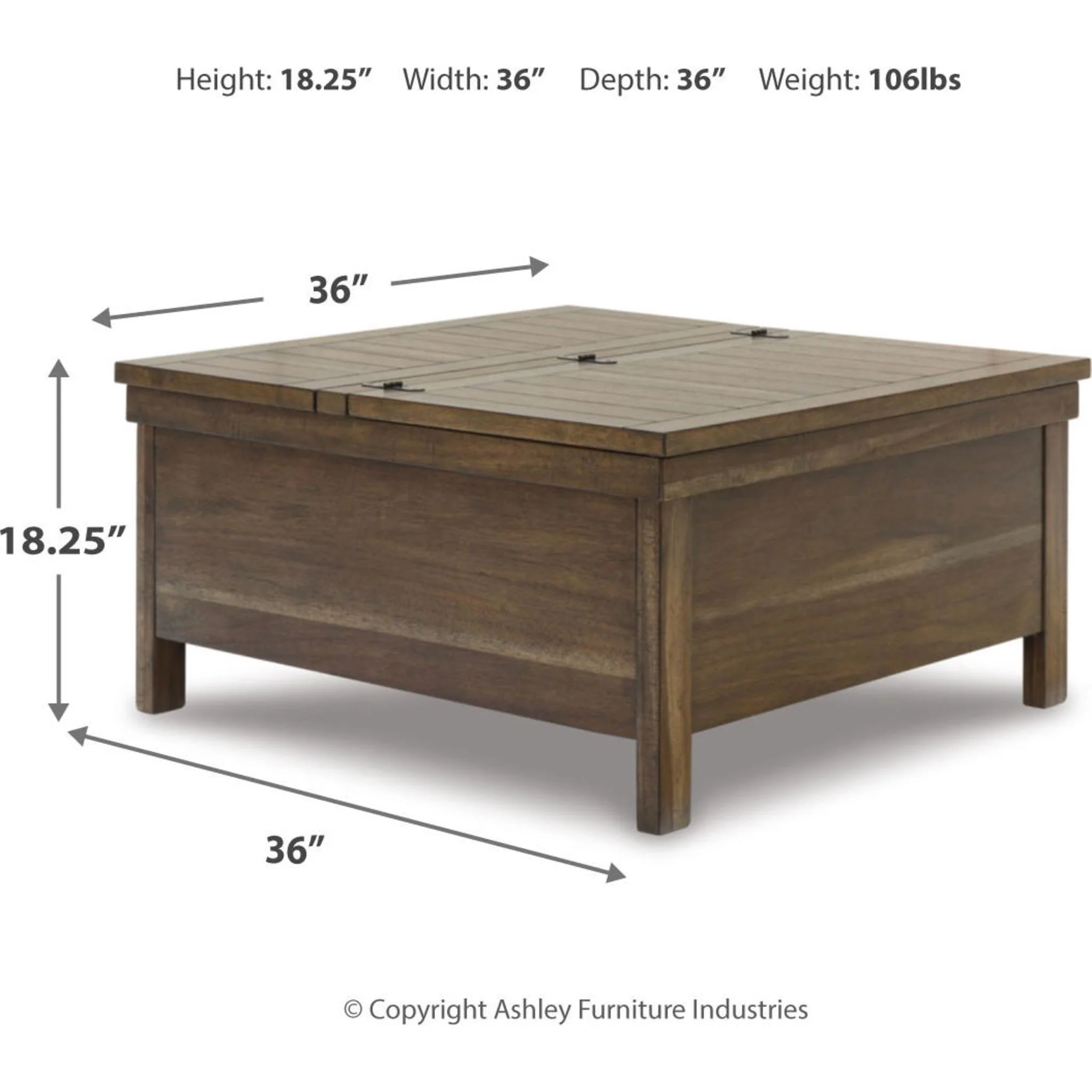 Moriville Coffee Table with Lift Top - Image 9
