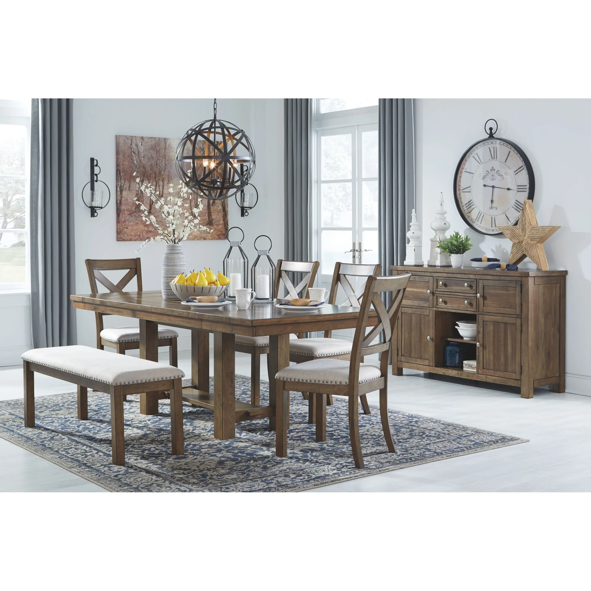 Moriville Dining Bench - Image 7