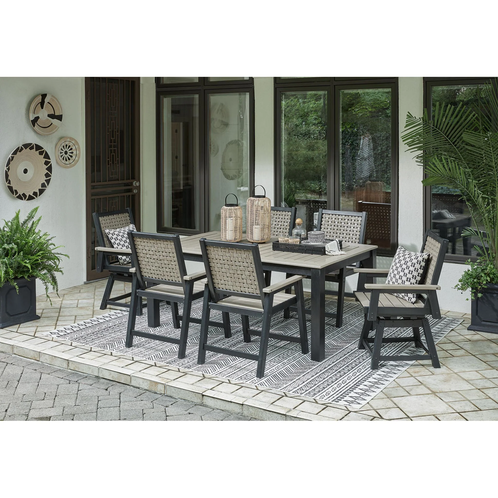 Mount Valley 7 Piece Outdoor Dining Set - Image 2
