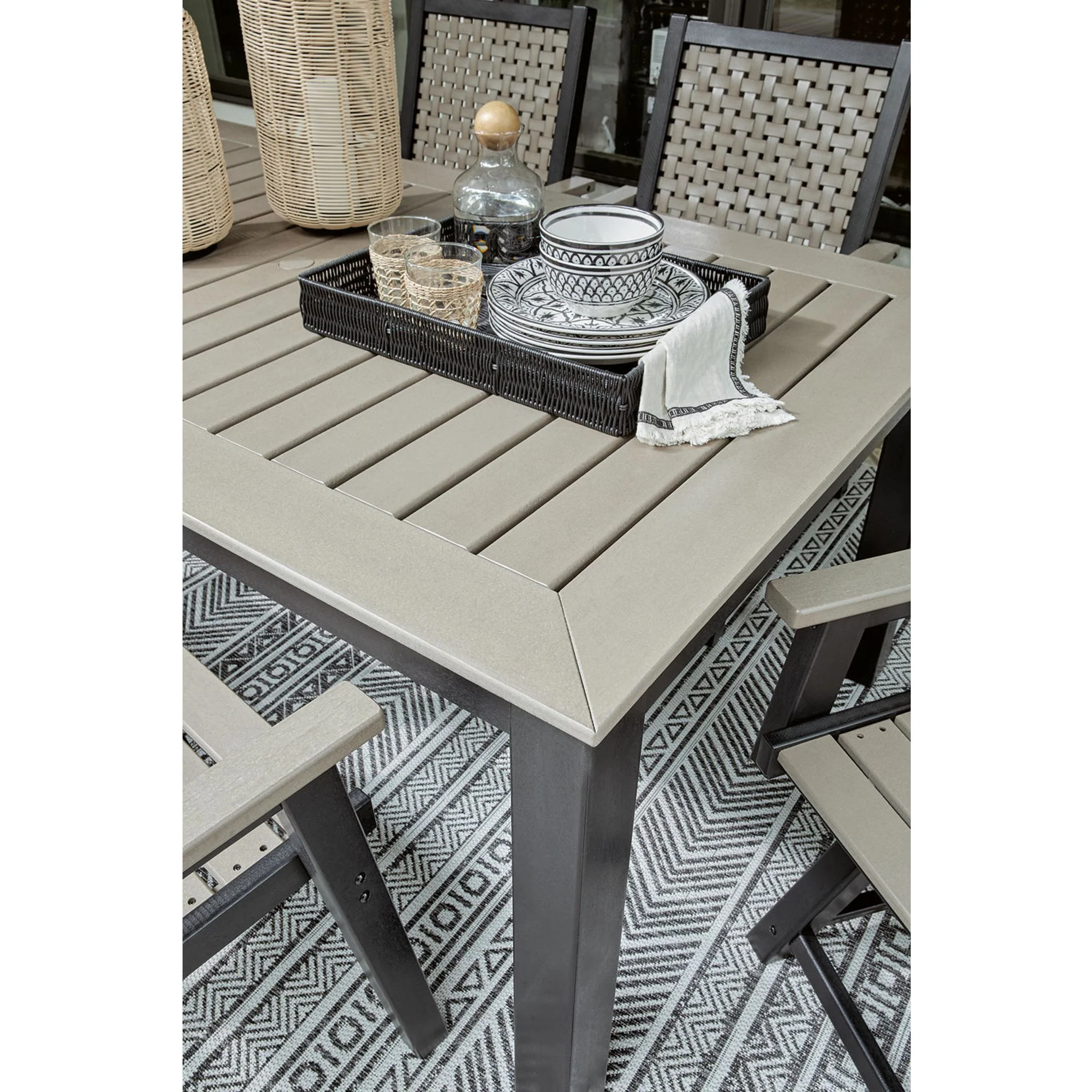 Mount Valley 7 Piece Outdoor Dining Set - Image 15