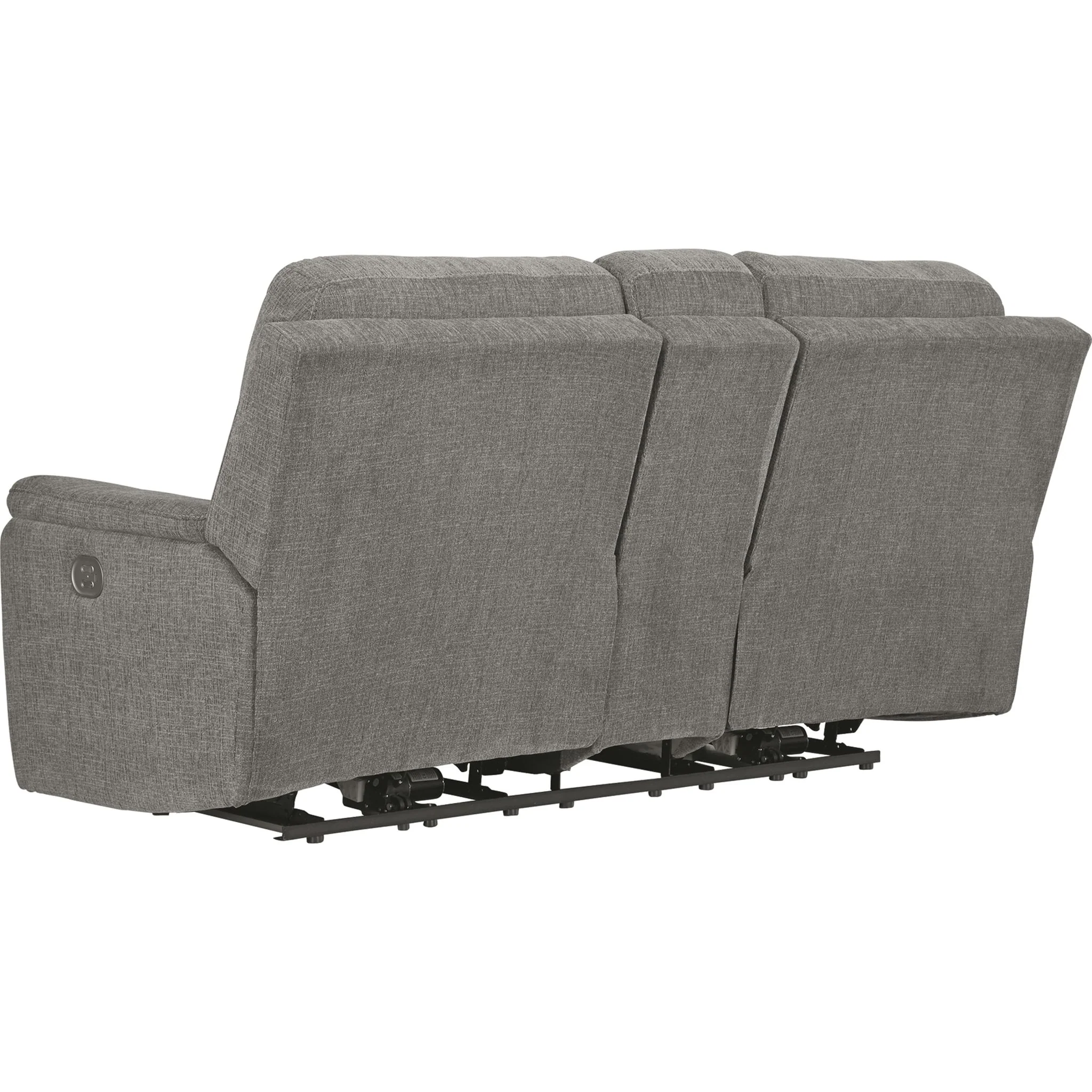 Mouttrie Power Reclining Loveseat with Console/ADJ HDRST - Image 8