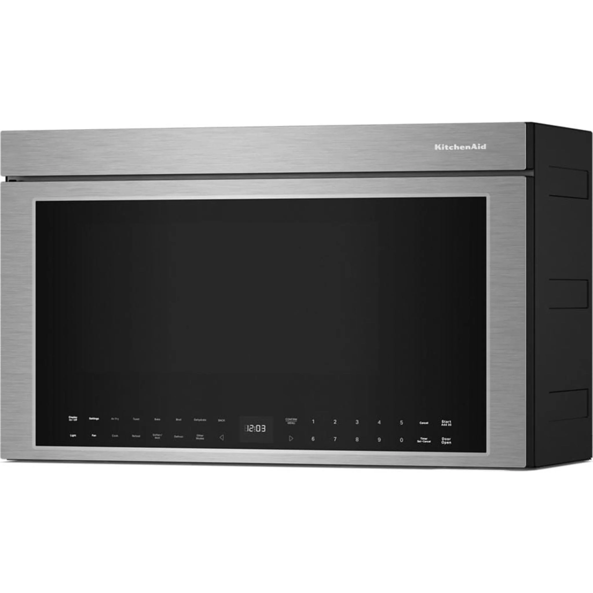 KitchenAid Multifunction Flush Mount Over-the-Range Microwave Oven with Infrared Sensor Modes -PrintShield Stainless (YKMMF730PPS) - Image 16