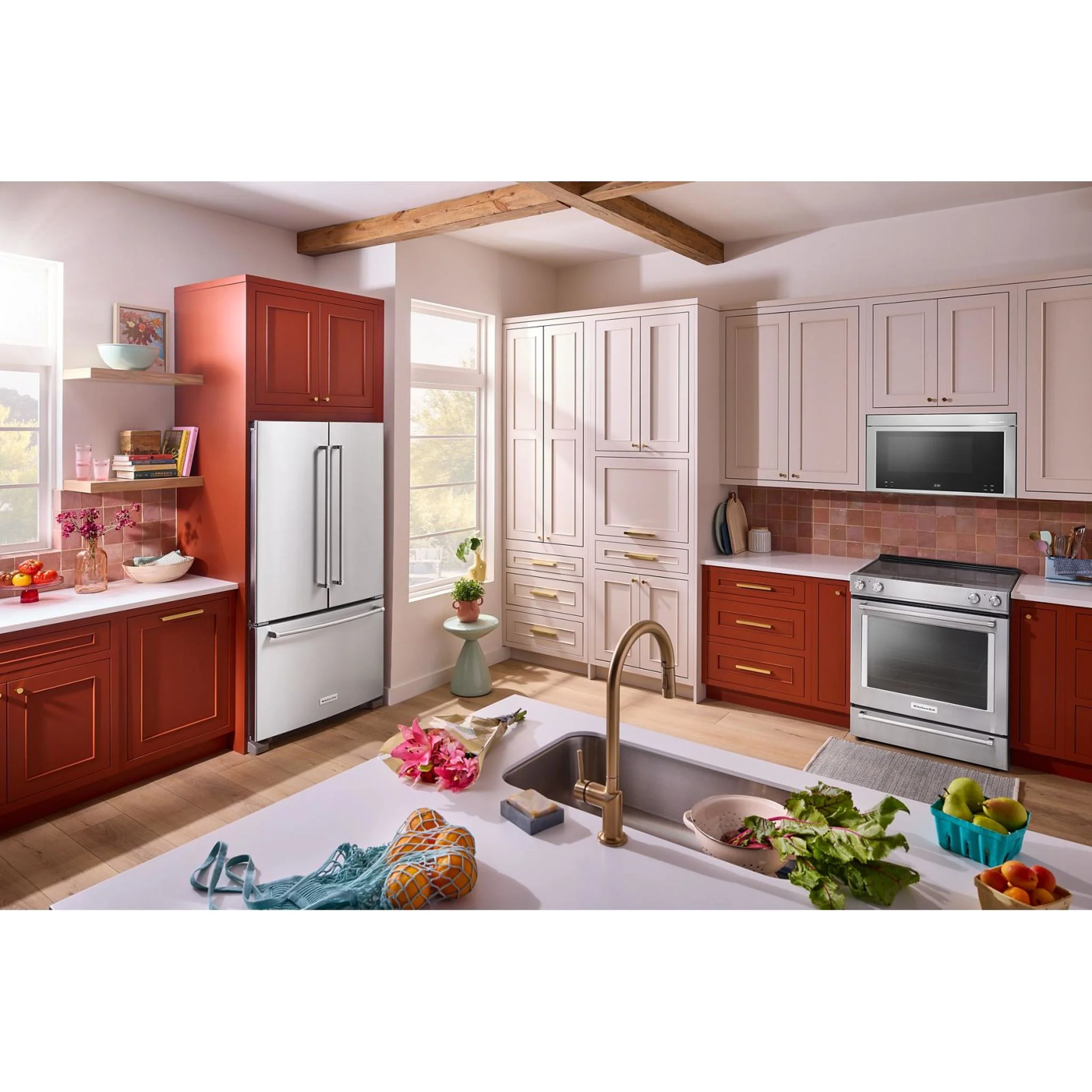 KitchenAid Multifunction Flush Mount Over-the-Range Microwave Oven with Infrared Sensor Modes -PrintShield Stainless (YKMMF730PPS) - Image 18