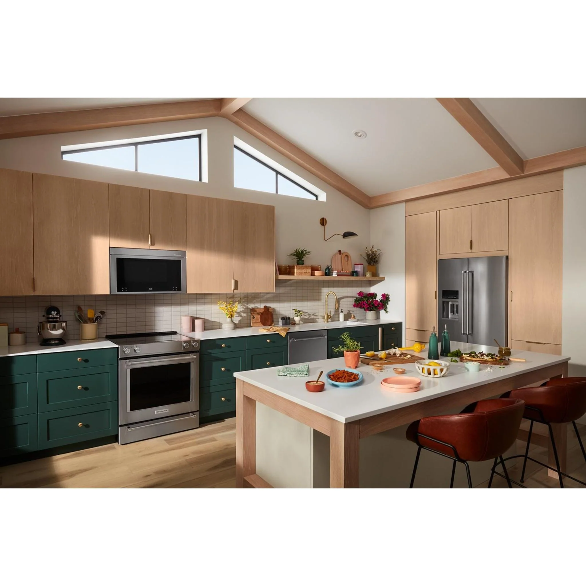 KitchenAid Multifunction Flush Mount Over-the-Range Microwave Oven with Infrared Sensor Modes -PrintShield Stainless (YKMMF730PPS) - Image 28