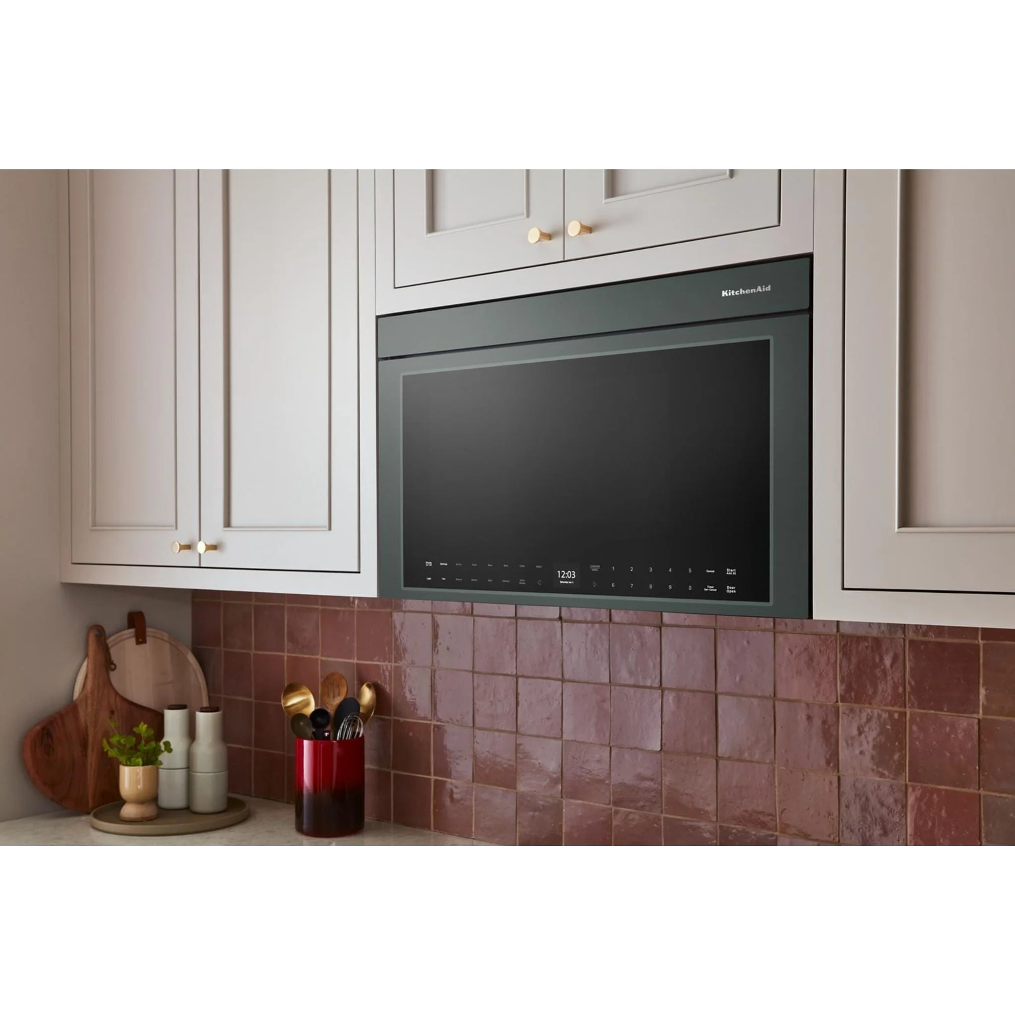 KitchenAid Multifunction Over-the-Range Microwave Oven with Infrared Sensor Modes - Juniper (YKMMF730PJP) - Image 10