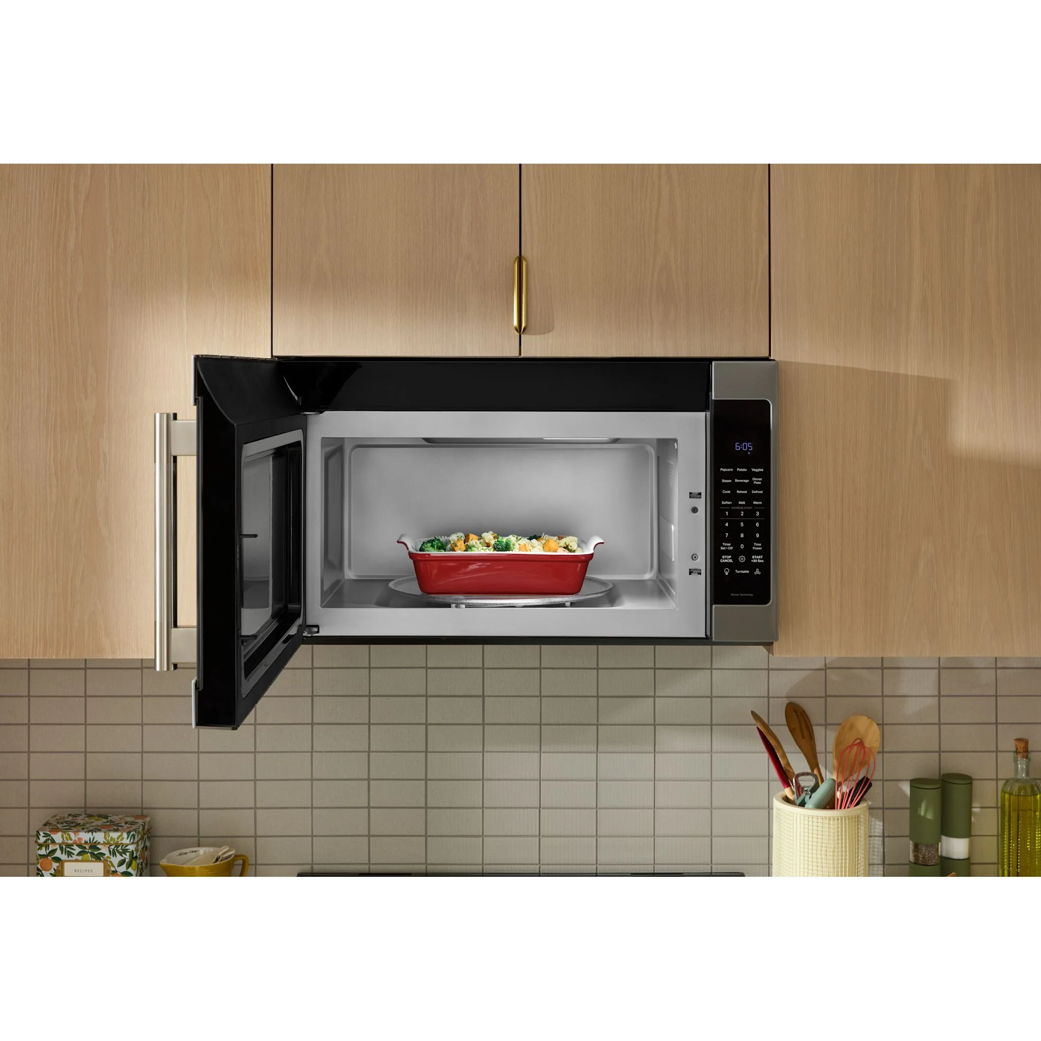 KitchenAid Multifunction Over-the-Range Microwave Oven with Infrared Sensor Modes - Juniper (YKMMF730PJP) - Image 3