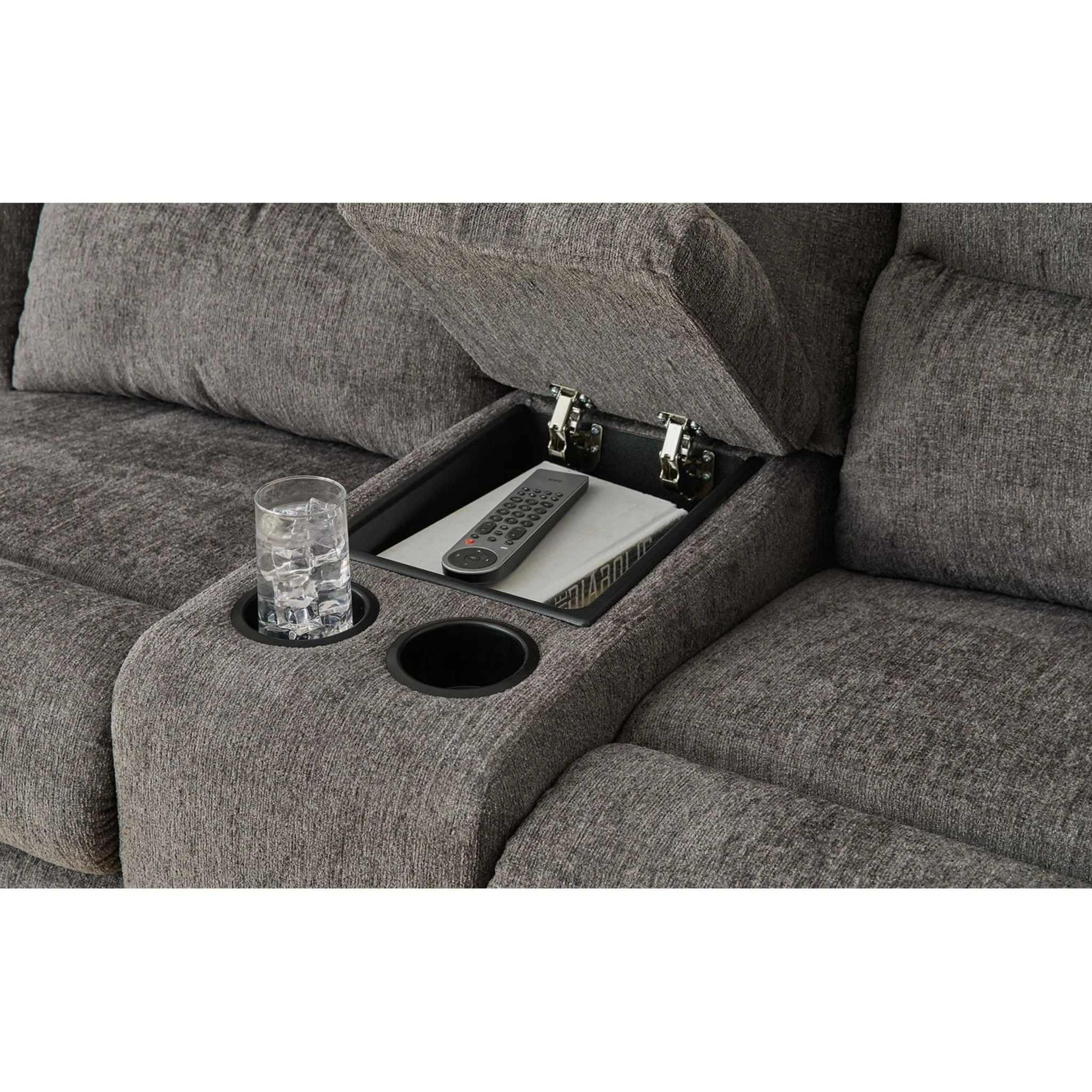 Museum 2 Piece Reclining Sectional with Console - Image 14