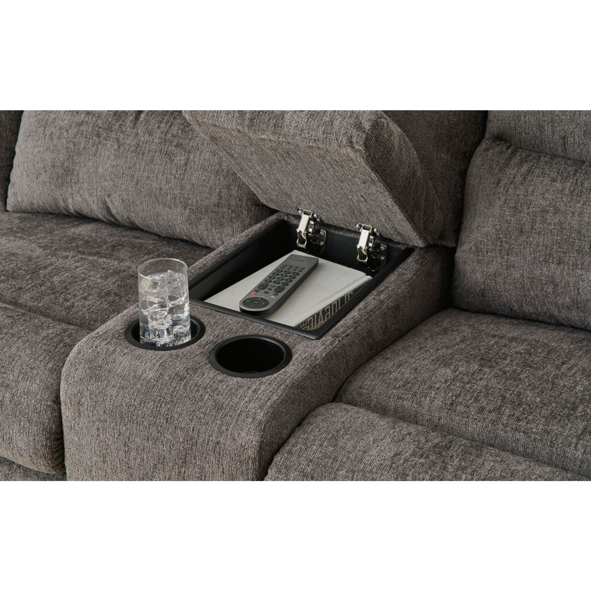 Museum 2 Piece Reclining Sectional with Console - Image 6