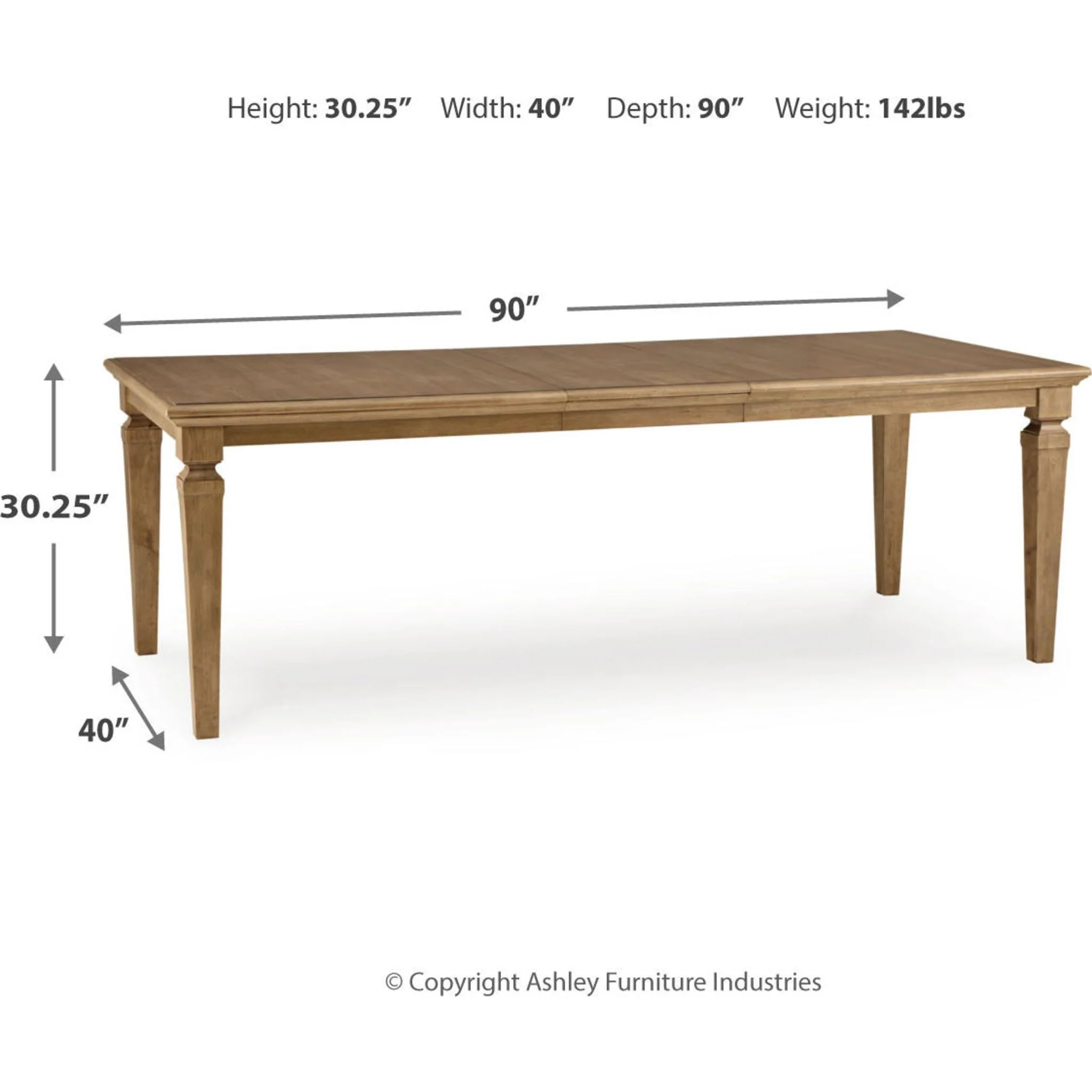 Mylarken-Exclusive Dining Extension Table - Image 12